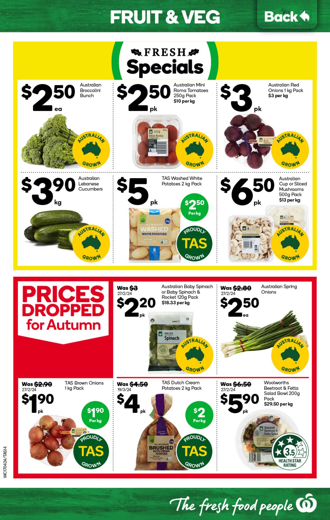 Catalogue Woolworths 17.04.2024 - 23.04.2024