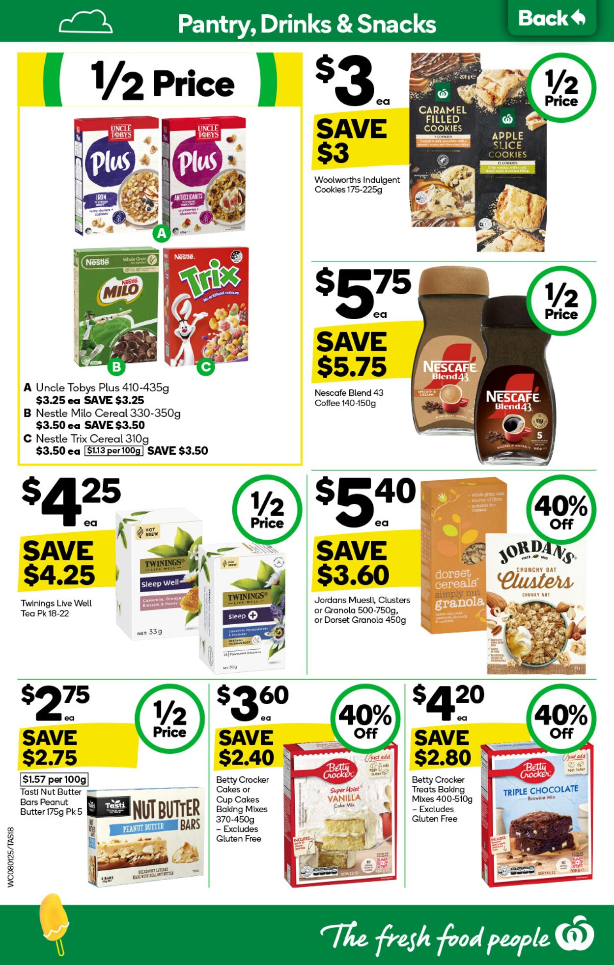 Catalogue Woolworths 08.01.2025 - 14.01.2025