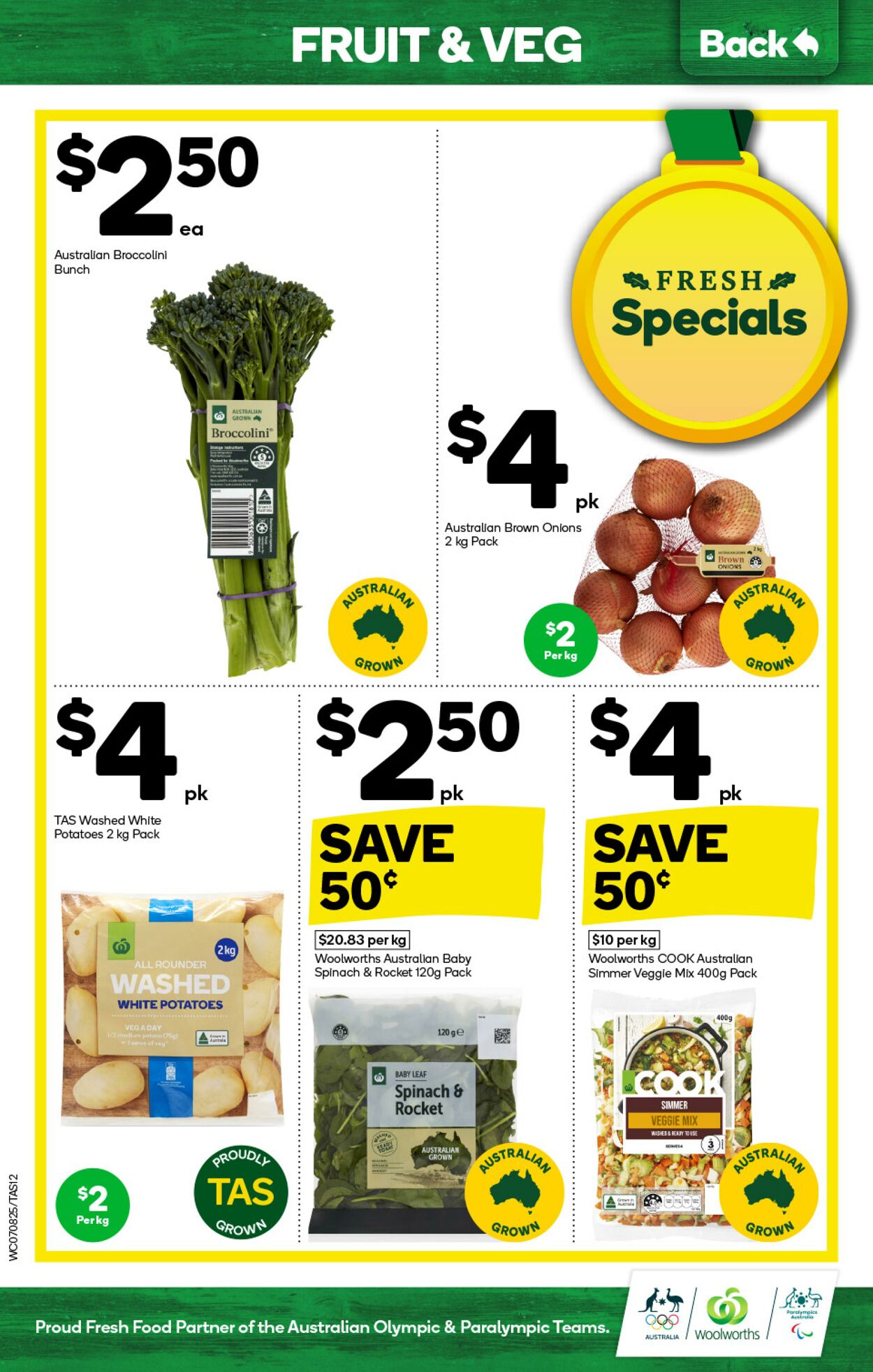 Catalogue Woolworths 07.08.2024 - 13.08.2024