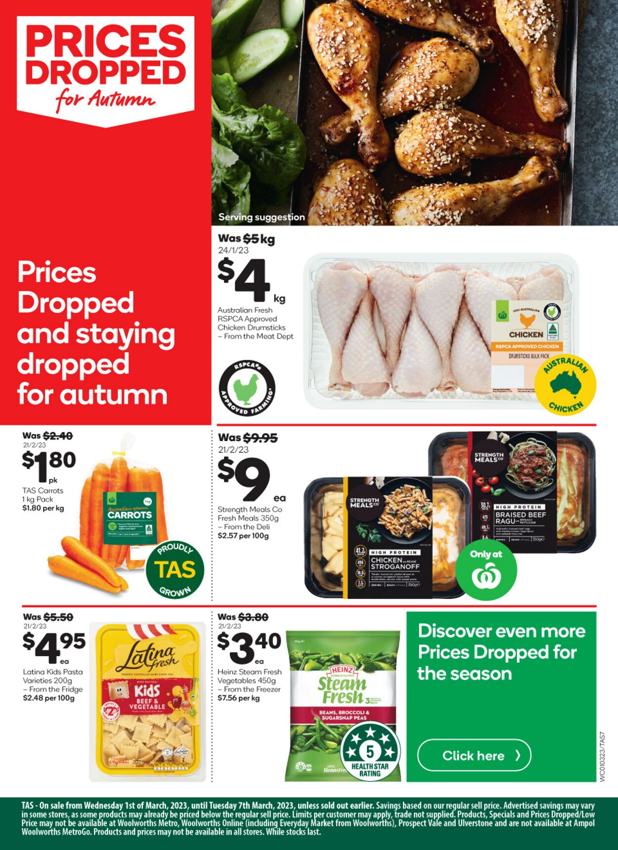 Catalogue Woolworths 01.03.2023 - 07.03.2023