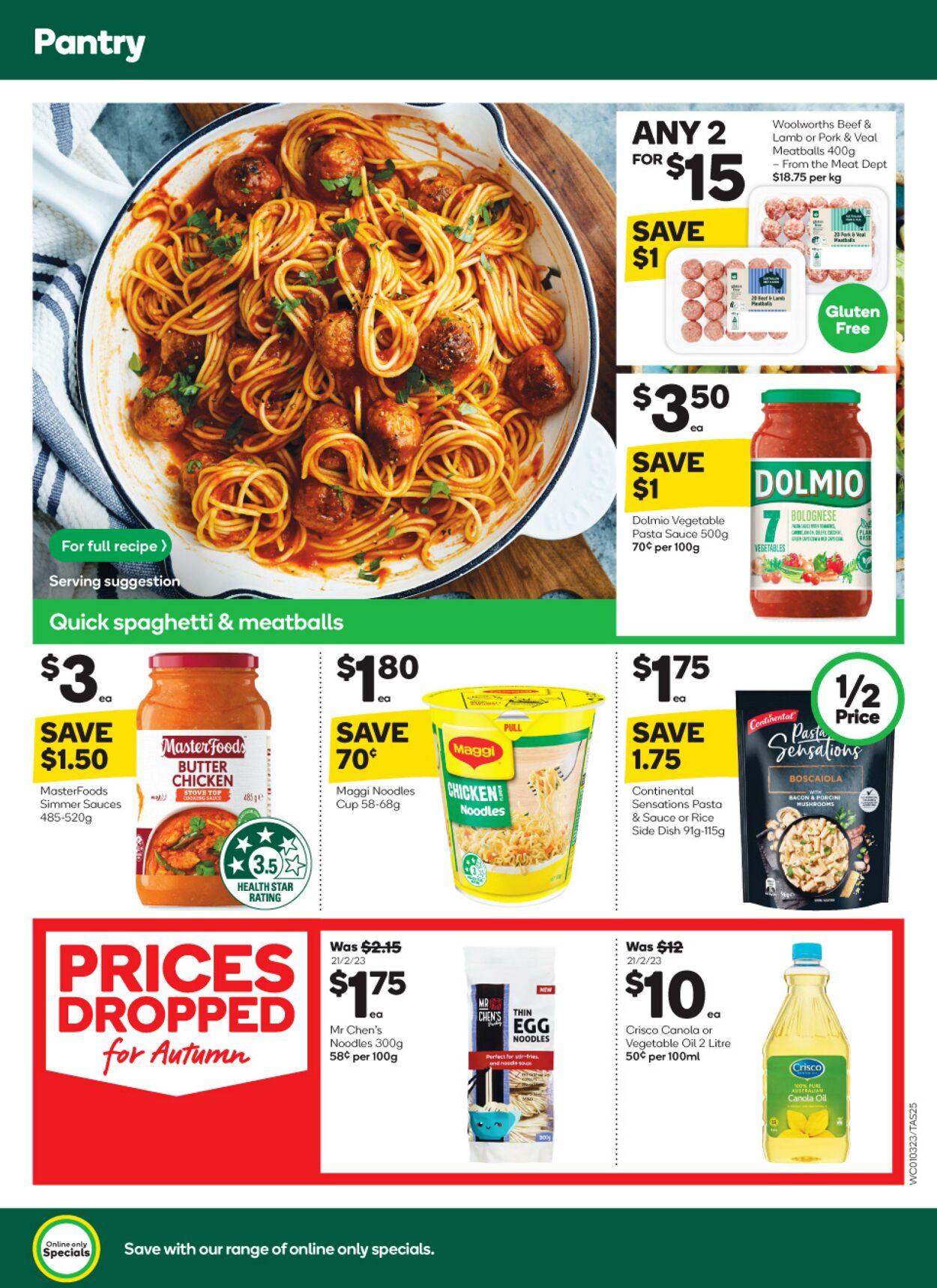 Catalogue Woolworths 01.03.2023 - 07.03.2023