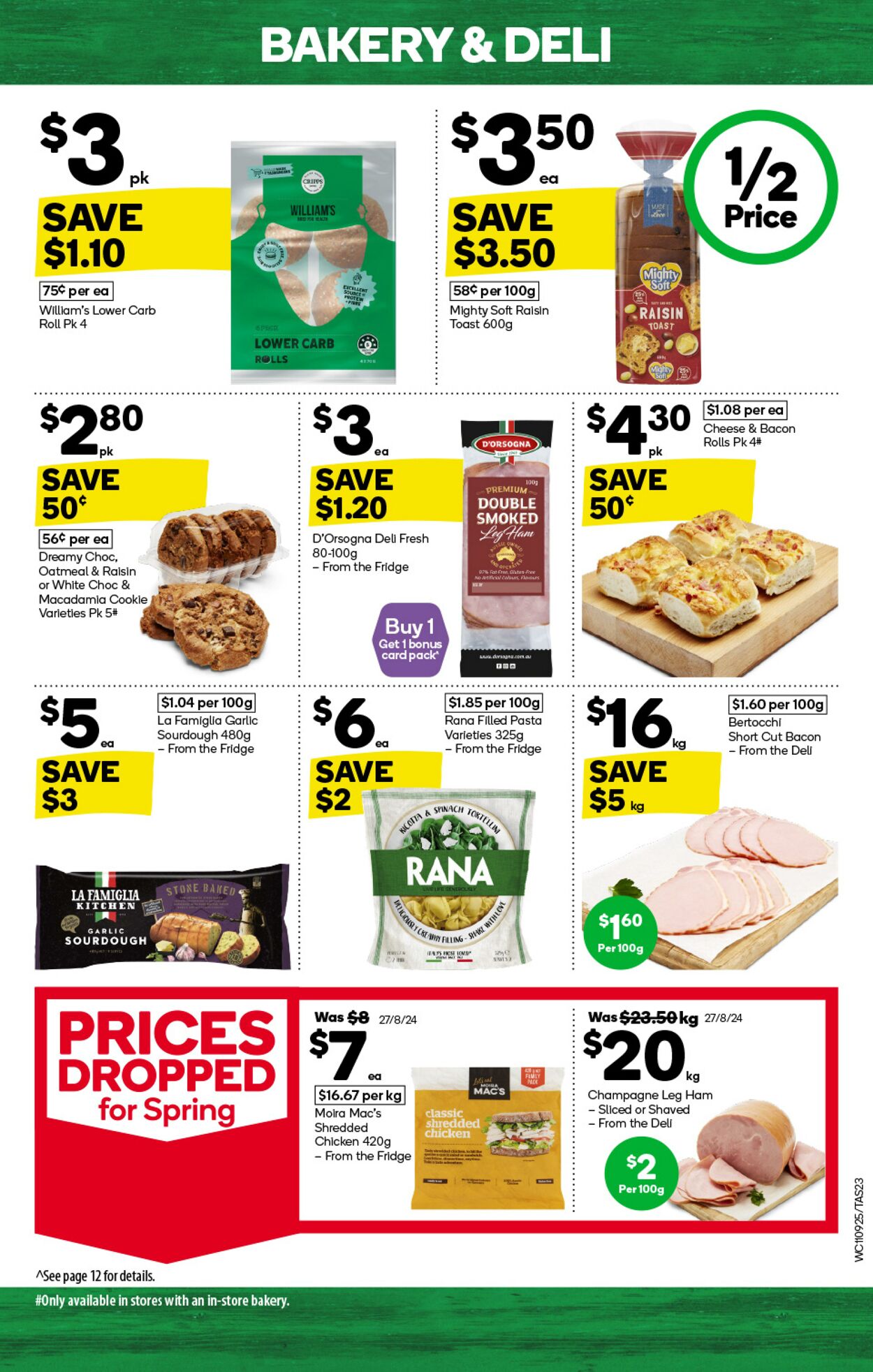 Catalogue Woolworths 11.09.2024 - 17.09.2024