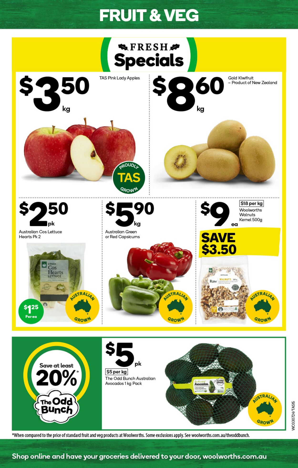 Catalogue Woolworths 03.07.2024 - 09.07.2024