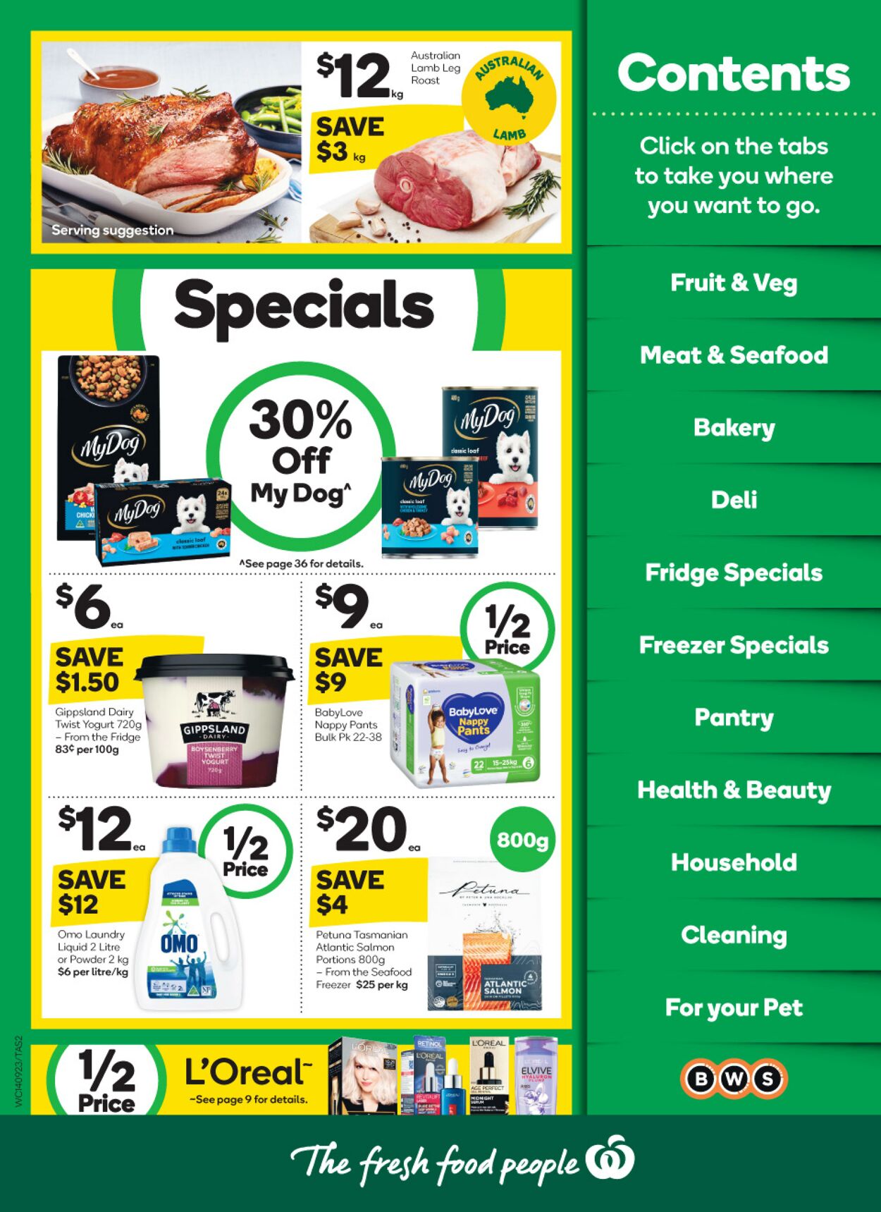 Catalogue Woolworths 14.09.2022 - 20.09.2022