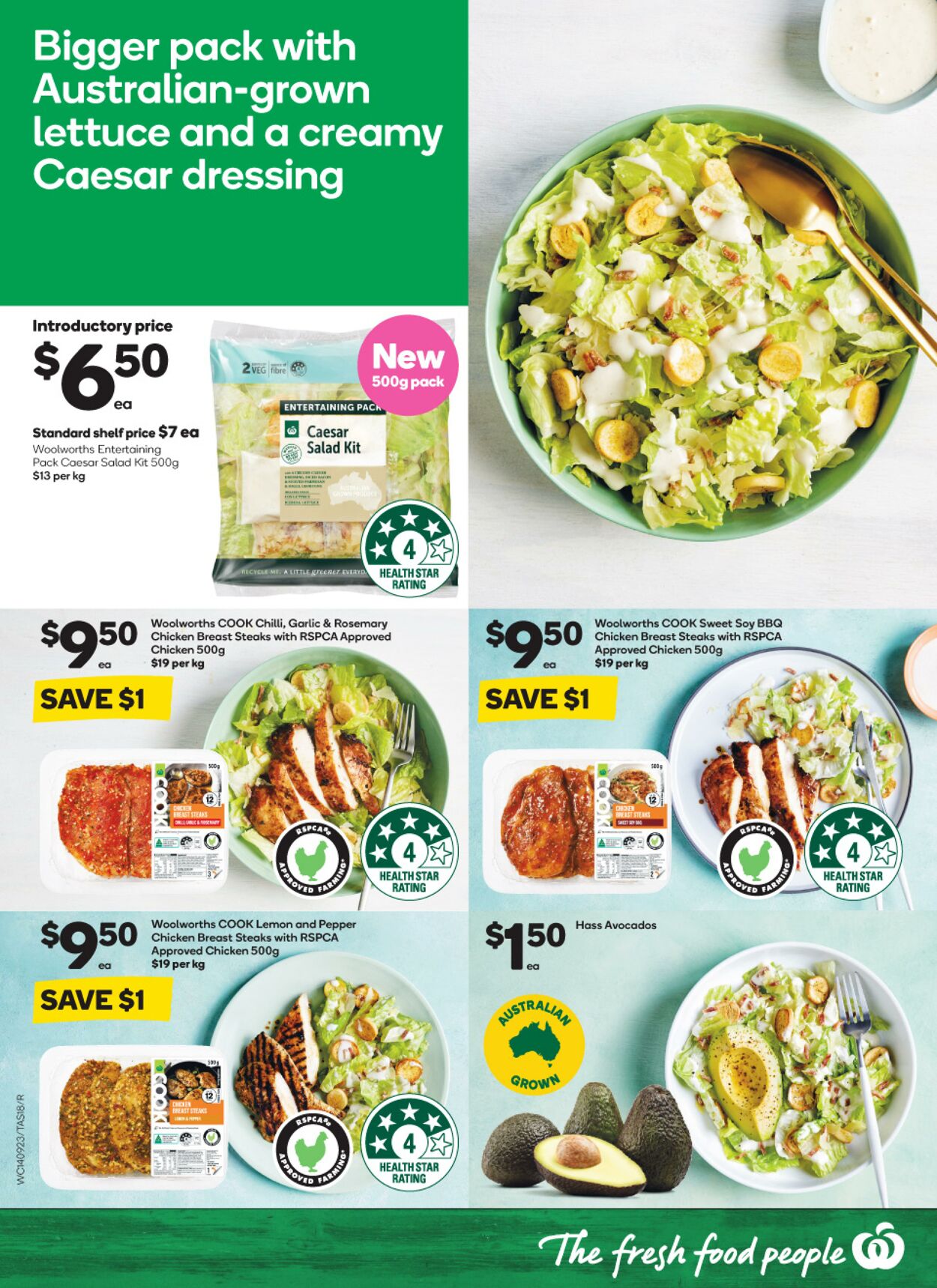 Catalogue Woolworths 14.09.2022 - 20.09.2022