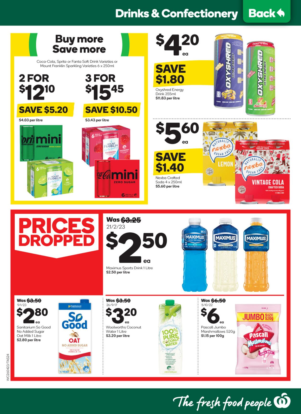 Catalogue Woolworths 26.04.2023 - 02.05.2023