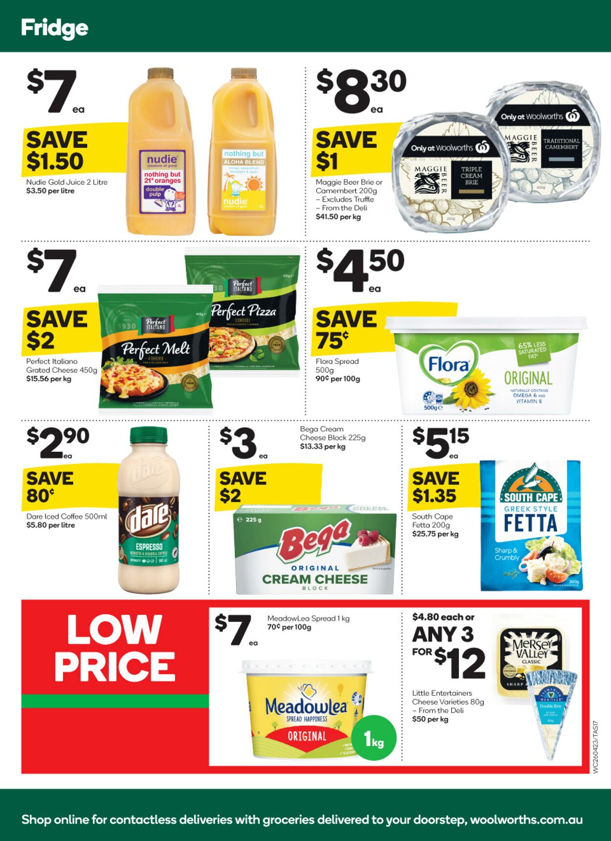 Catalogue Woolworths 26.04.2023 - 02.05.2023