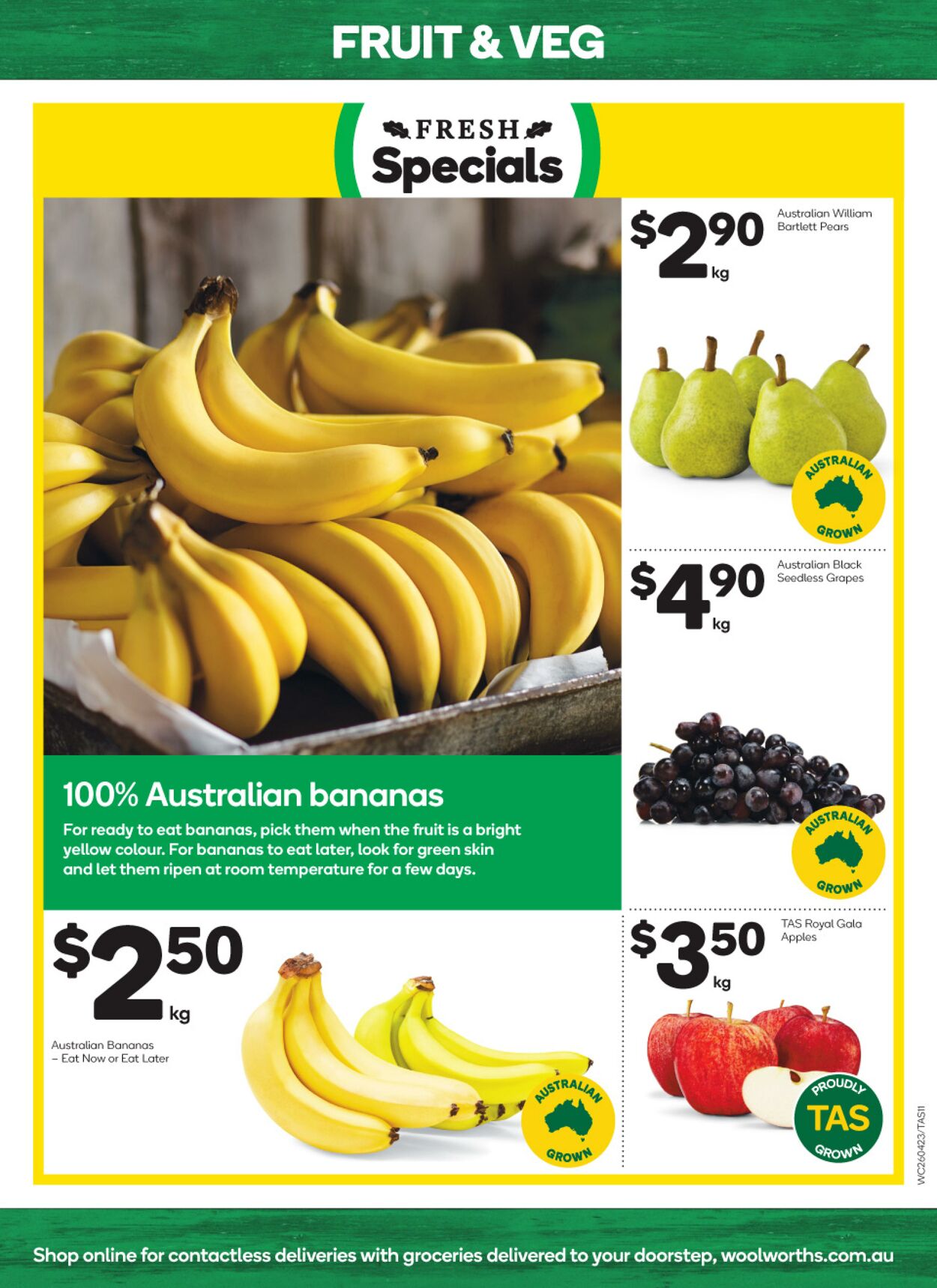 Catalogue Woolworths 26.04.2023 - 02.05.2023