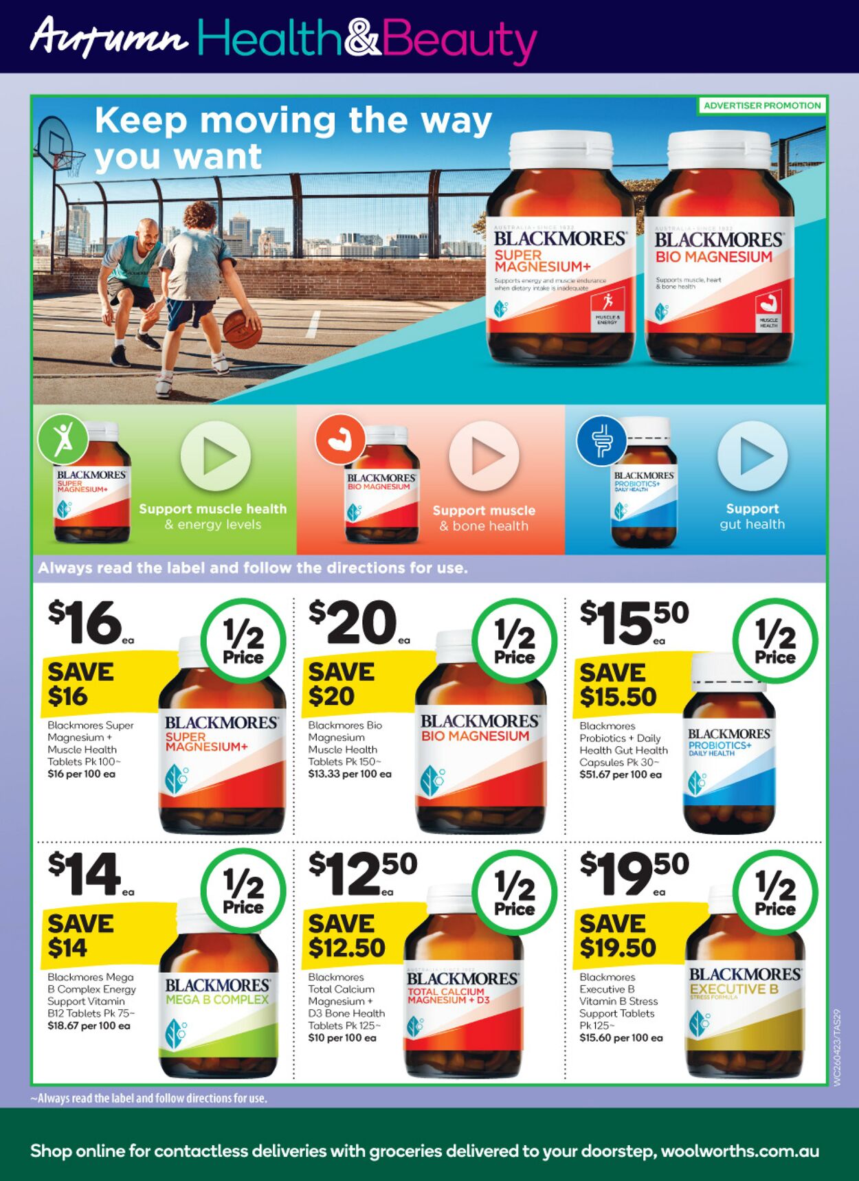 Catalogue Woolworths 26.04.2023 - 02.05.2023