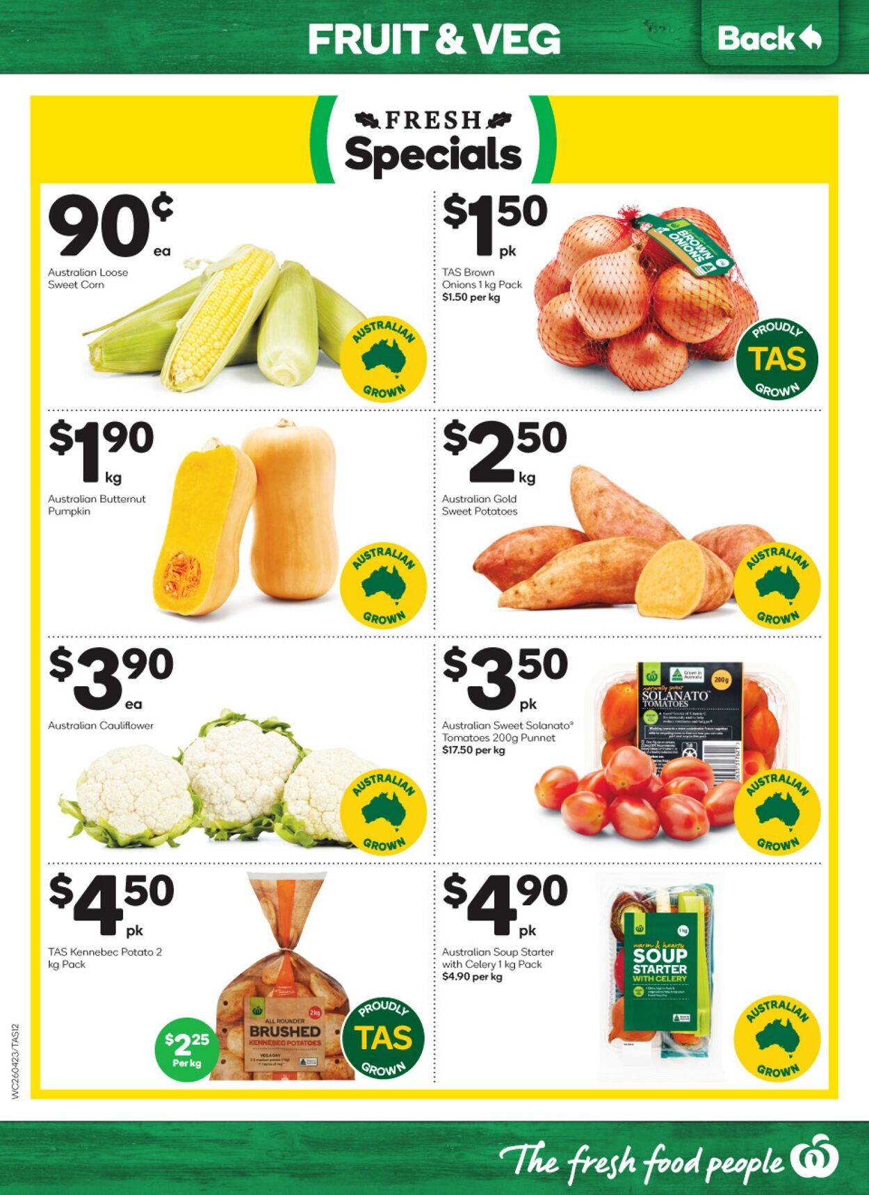 Catalogue Woolworths 26.04.2023 - 02.05.2023