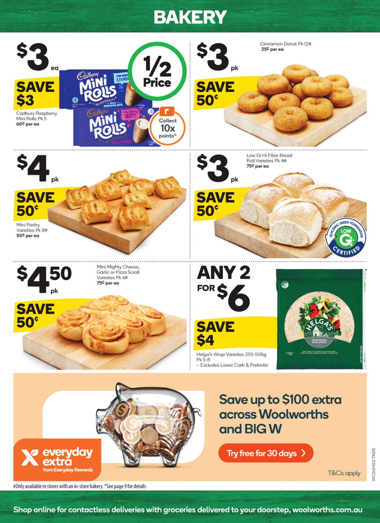 Catalogue Woolworths 26.04.2023 - 02.05.2023