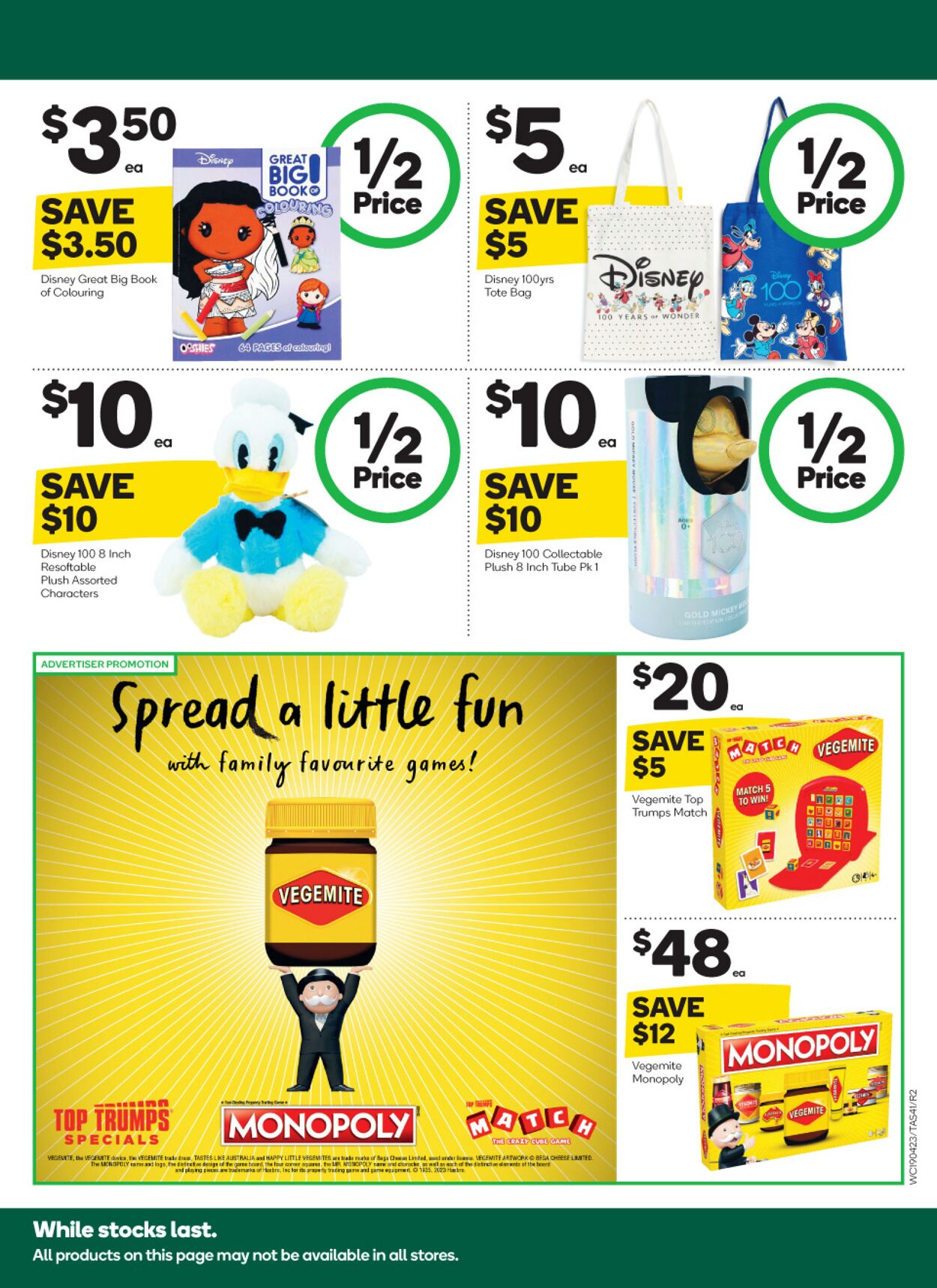 Catalogue Woolworths 19.04.2023 - 25.04.2023