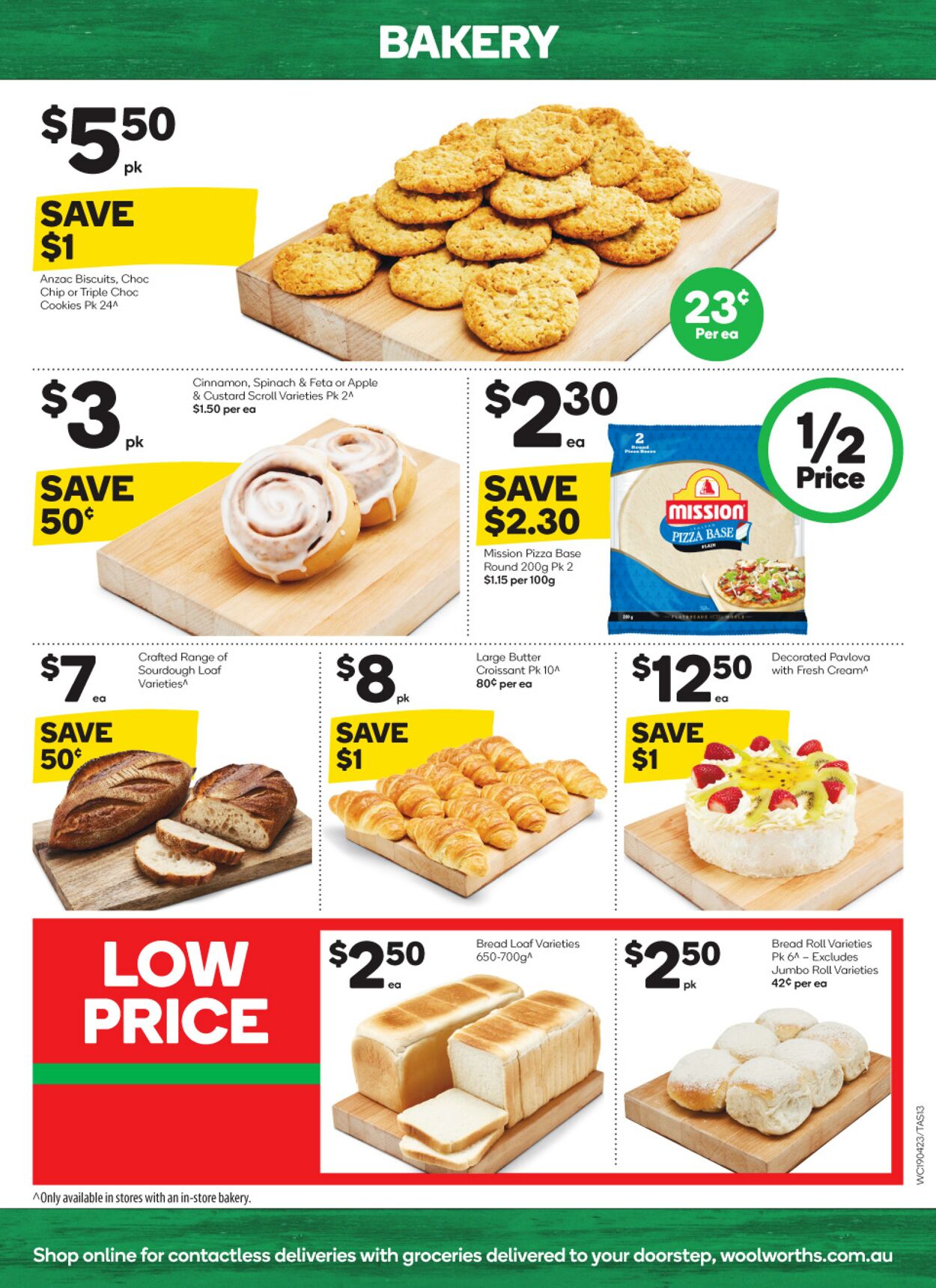 Catalogue Woolworths 19.04.2023 - 25.04.2023