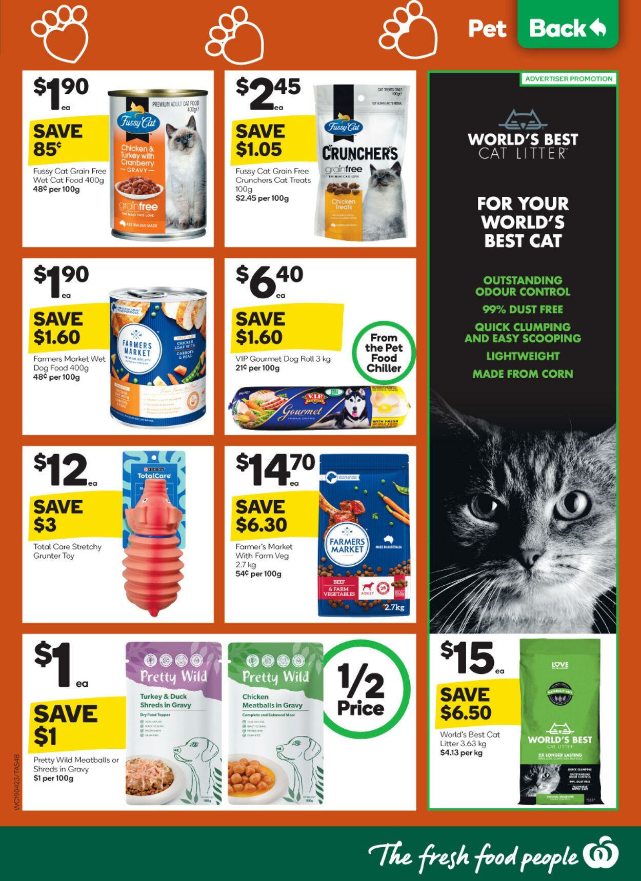 Catalogue Woolworths 19.04.2023 - 25.04.2023