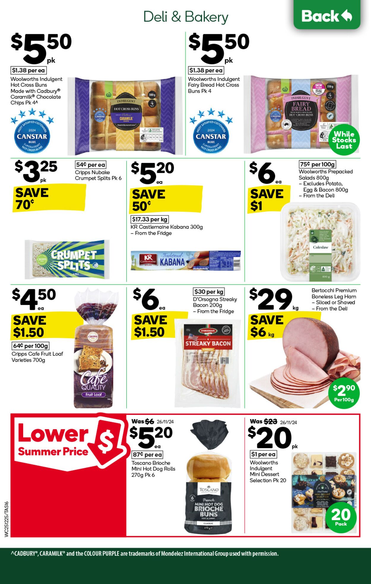 Catalogue Woolworths 25.12.2024 - 31.12.2024