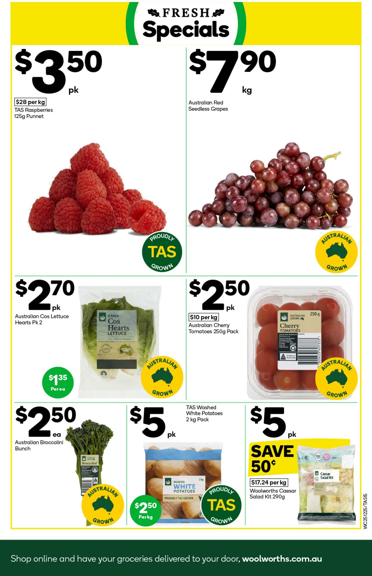 Catalogue Woolworths 25.12.2024 - 31.12.2024