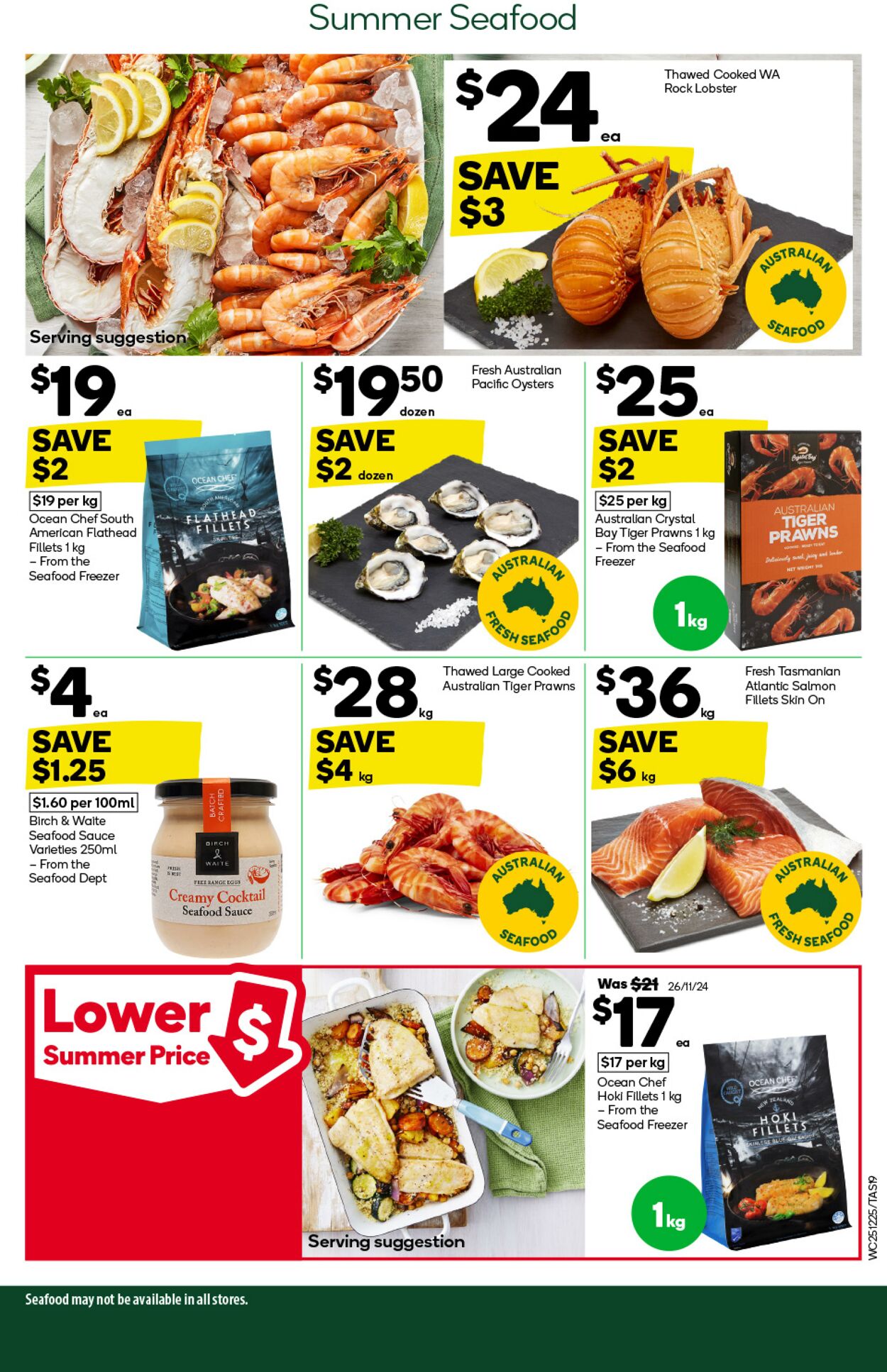 Catalogue Woolworths 25.12.2024 - 31.12.2024