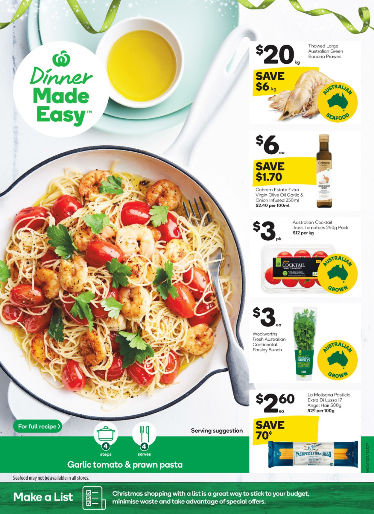 Catalogue Woolworths 16.11.2022 - 22.11.2022