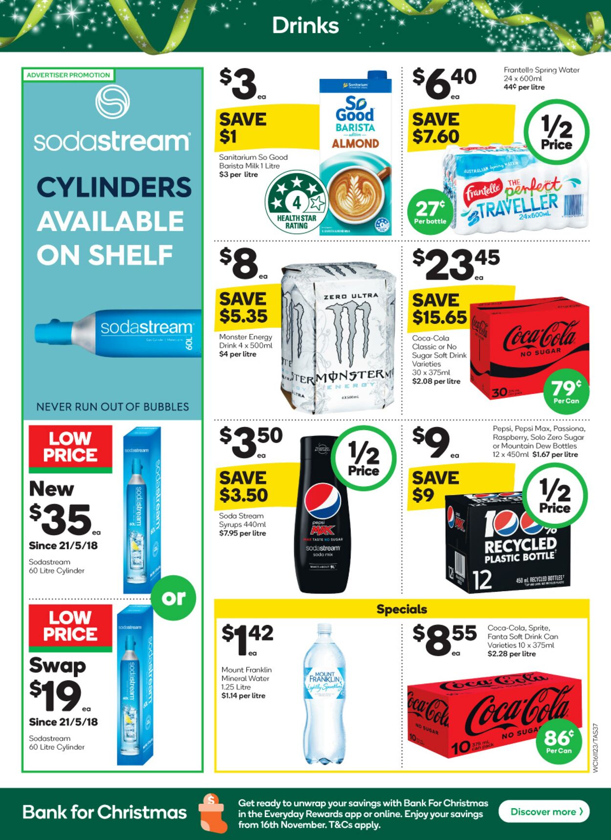 Catalogue Woolworths 16.11.2022 - 22.11.2022