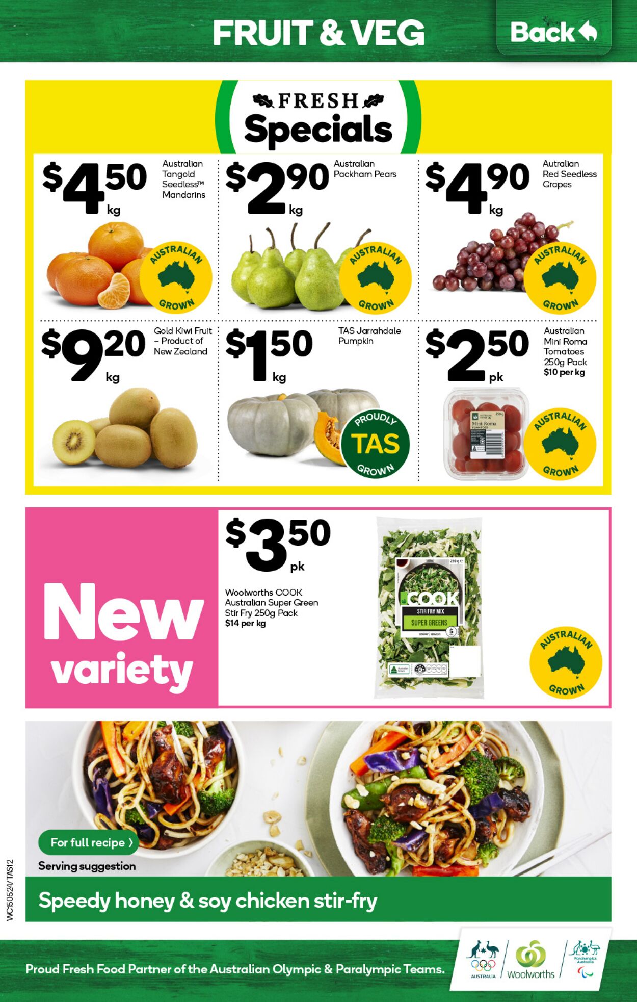 Catalogue Woolworths 15.05.2024 - 21.05.2024