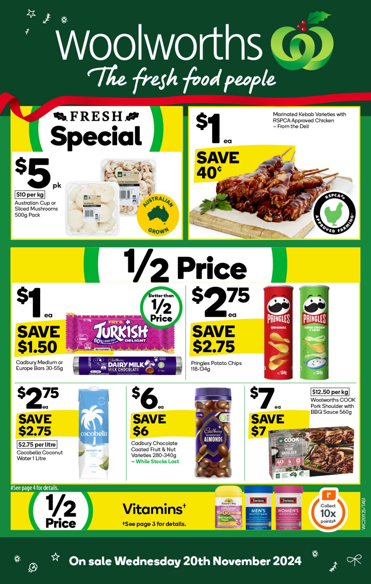 Catalogue Woolworths - Weekly Specials Catalogue TAS 20 Nov, 2024 - 26 Nov, 2024