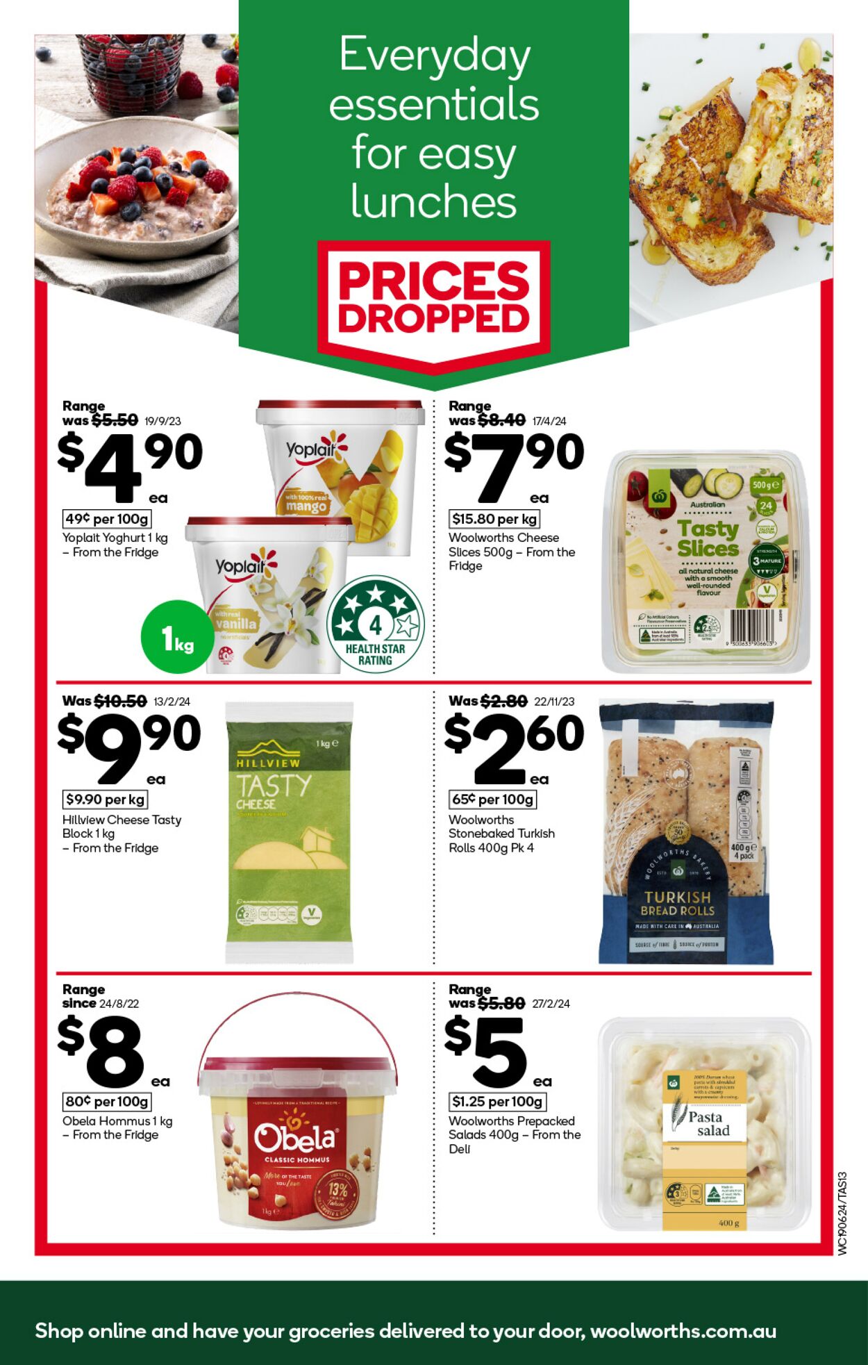 Catalogue Woolworths 19.06.2024 - 25.06.2024