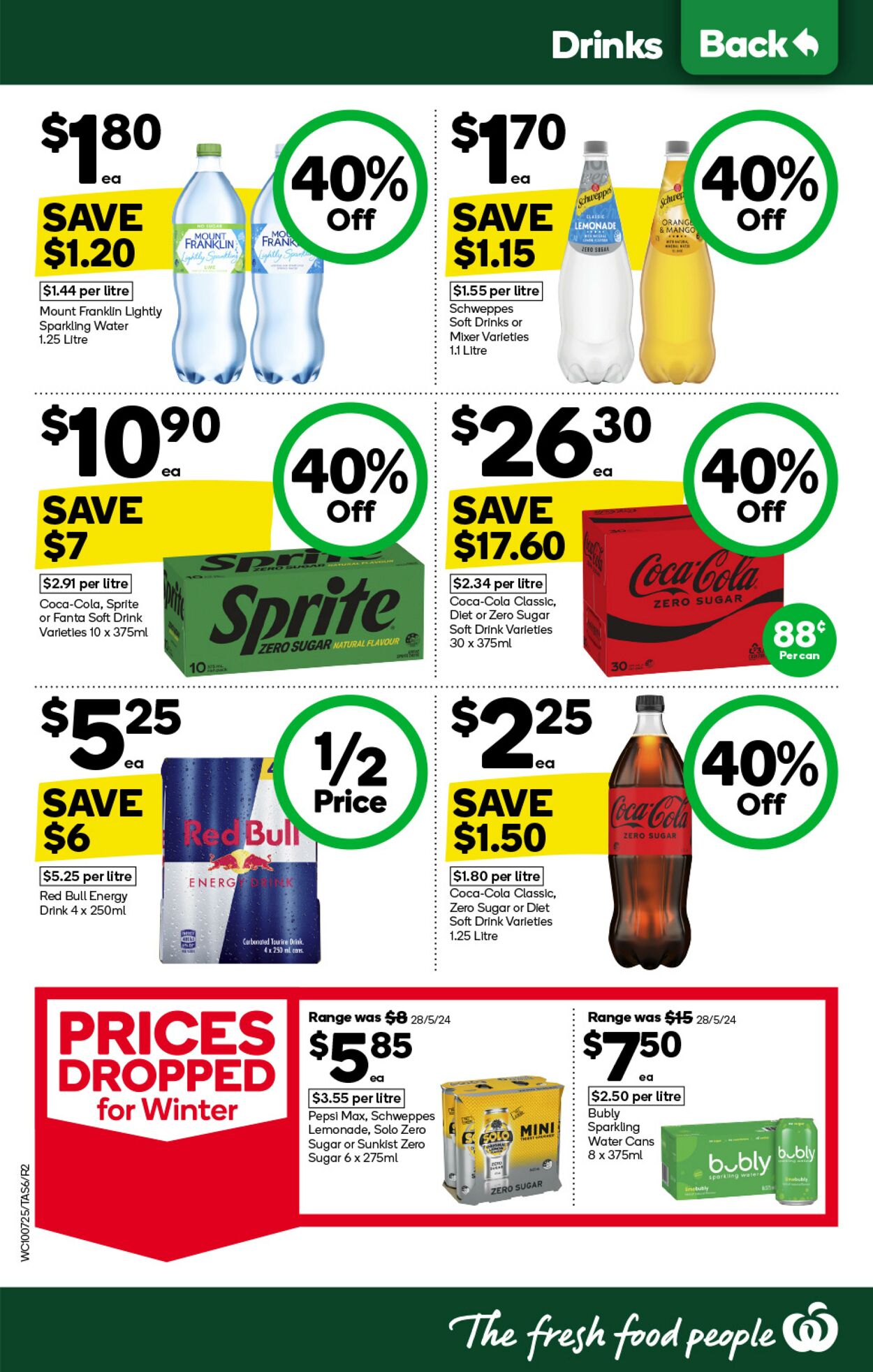 Catalogue Woolworths 10.07.2024 - 16.07.2024