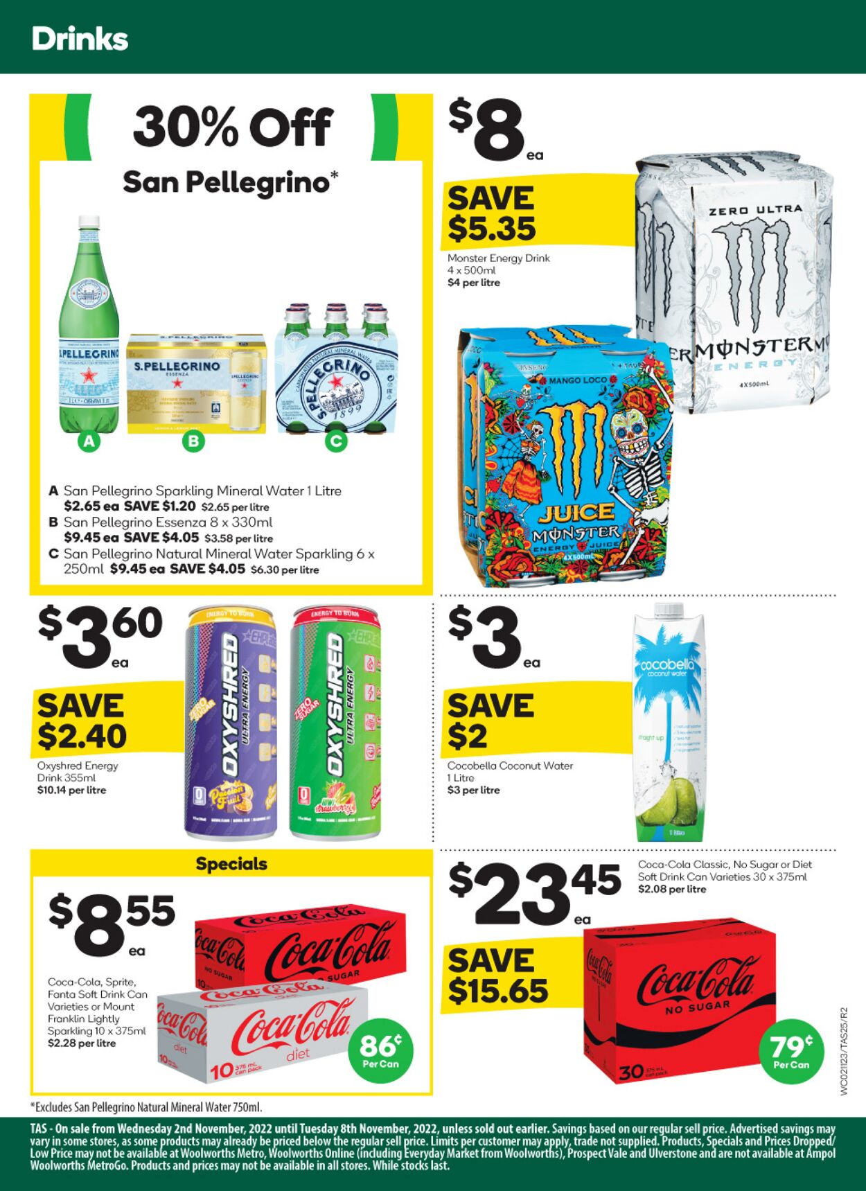 Catalogue Woolworths 02.11.2022 - 08.11.2022