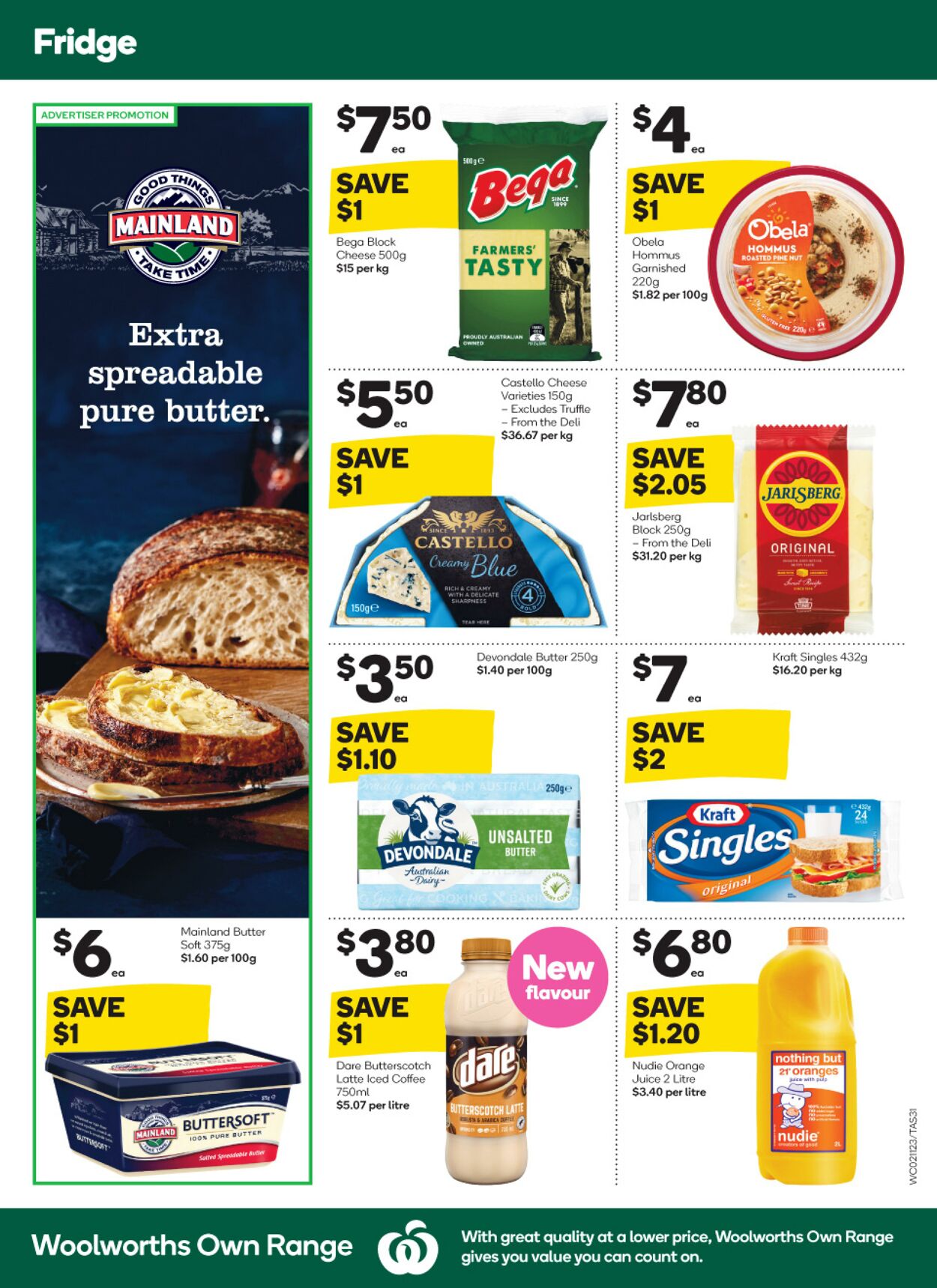 Catalogue Woolworths 02.11.2022 - 08.11.2022