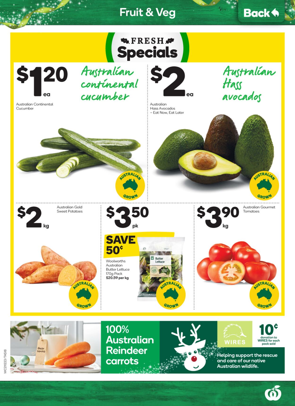 Catalogue Woolworths 21.12.2022 - 27.12.2022