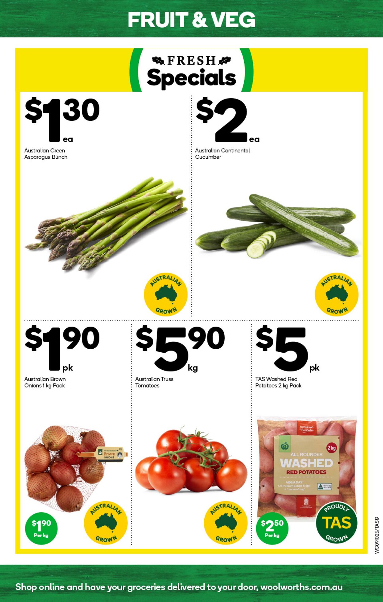 Catalogue Woolworths 09.10.2024 - 15.10.2024