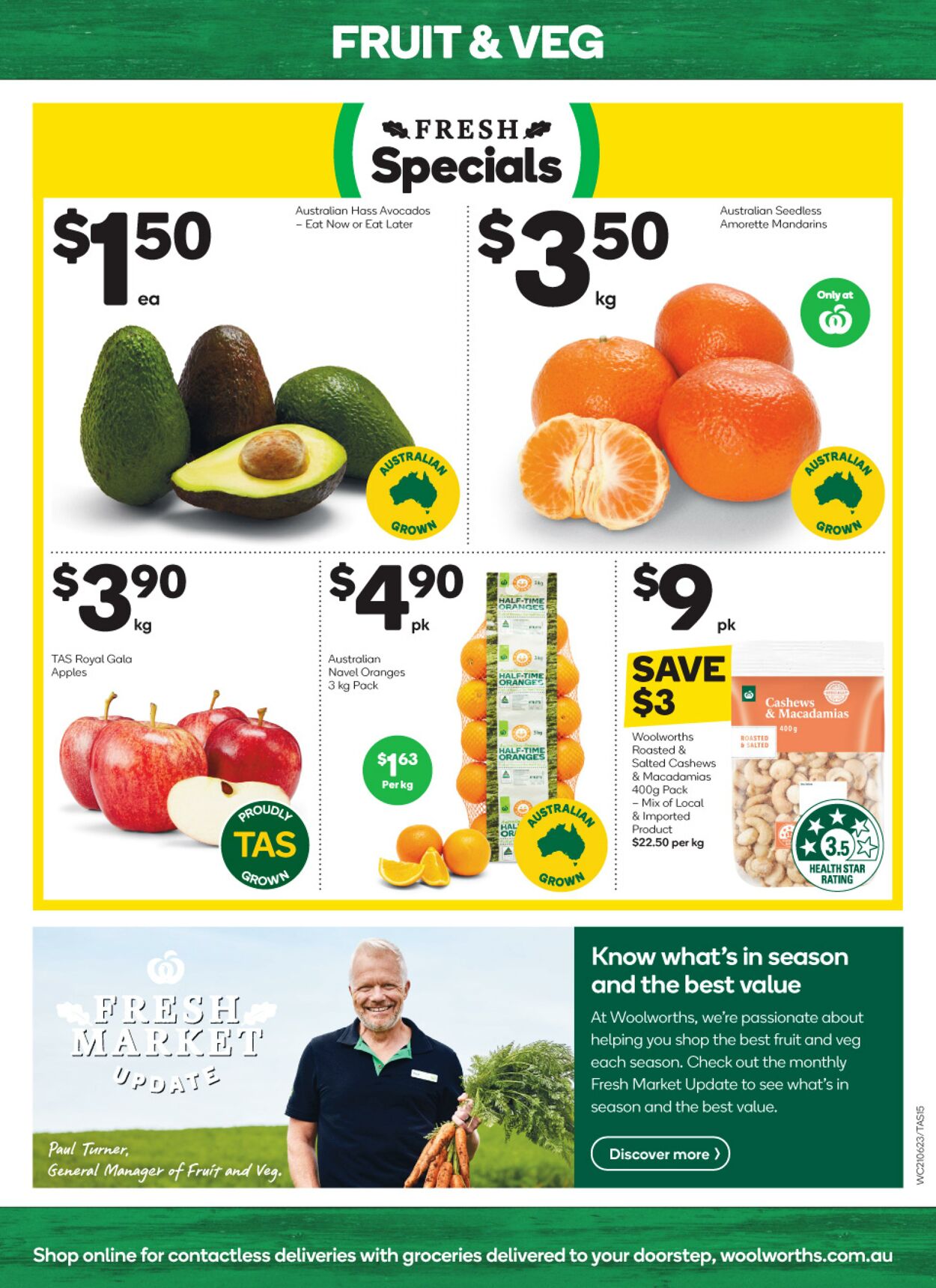 Catalogue Woolworths 21.06.2023 - 27.06.2023