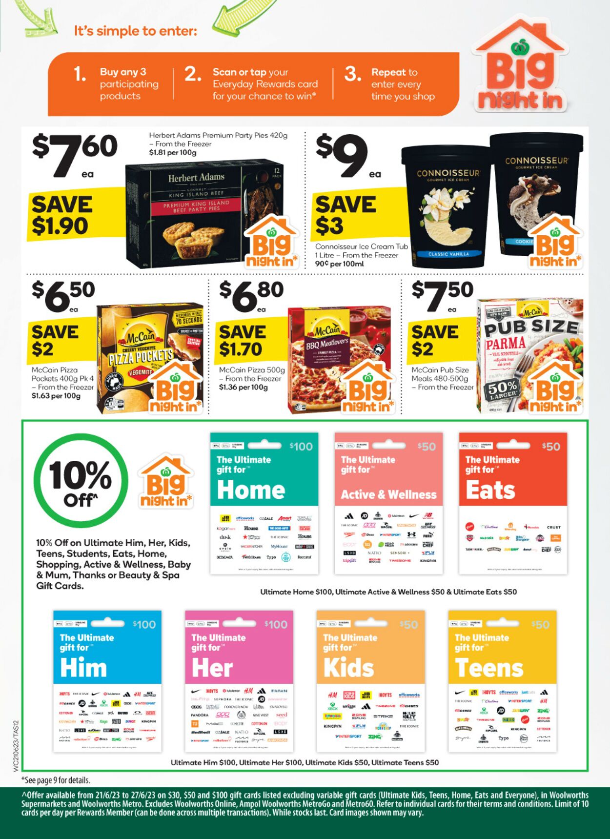 Catalogue Woolworths 21.06.2023 - 27.06.2023