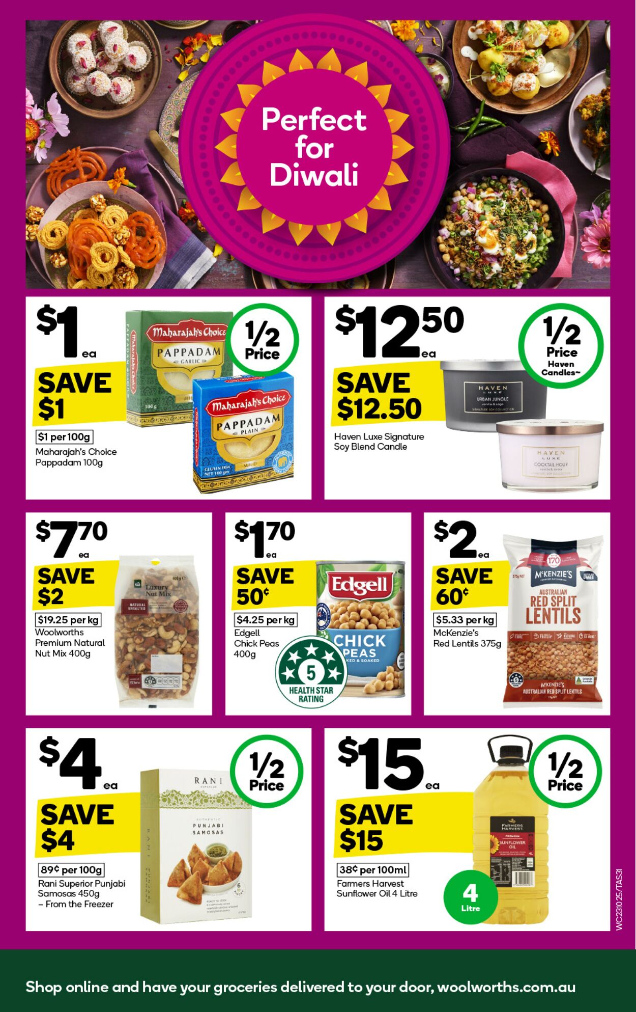 Catalogue Woolworths 23.10.2024 - 29.10.2024