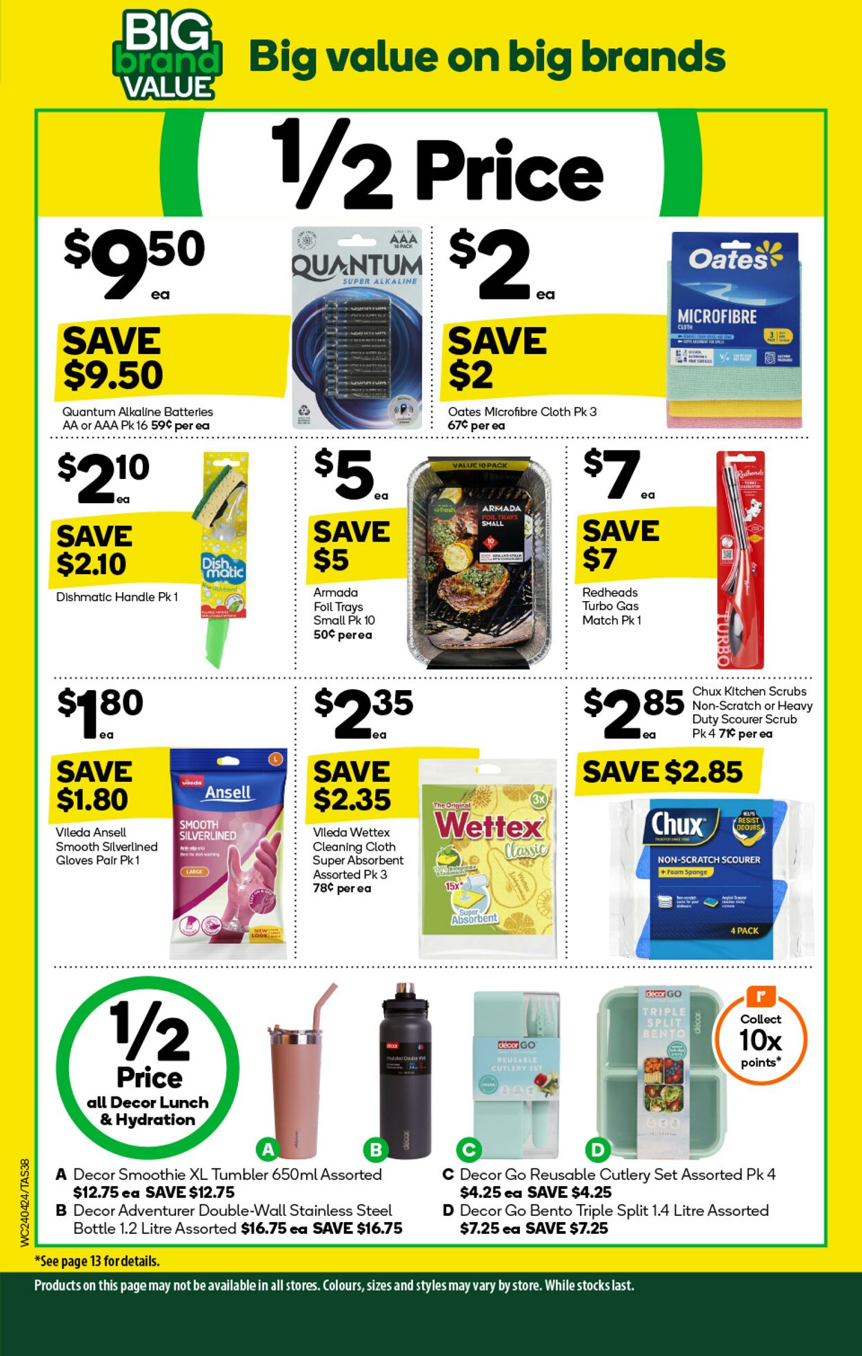 Catalogue Woolworths 24.04.2024 - 30.04.2024