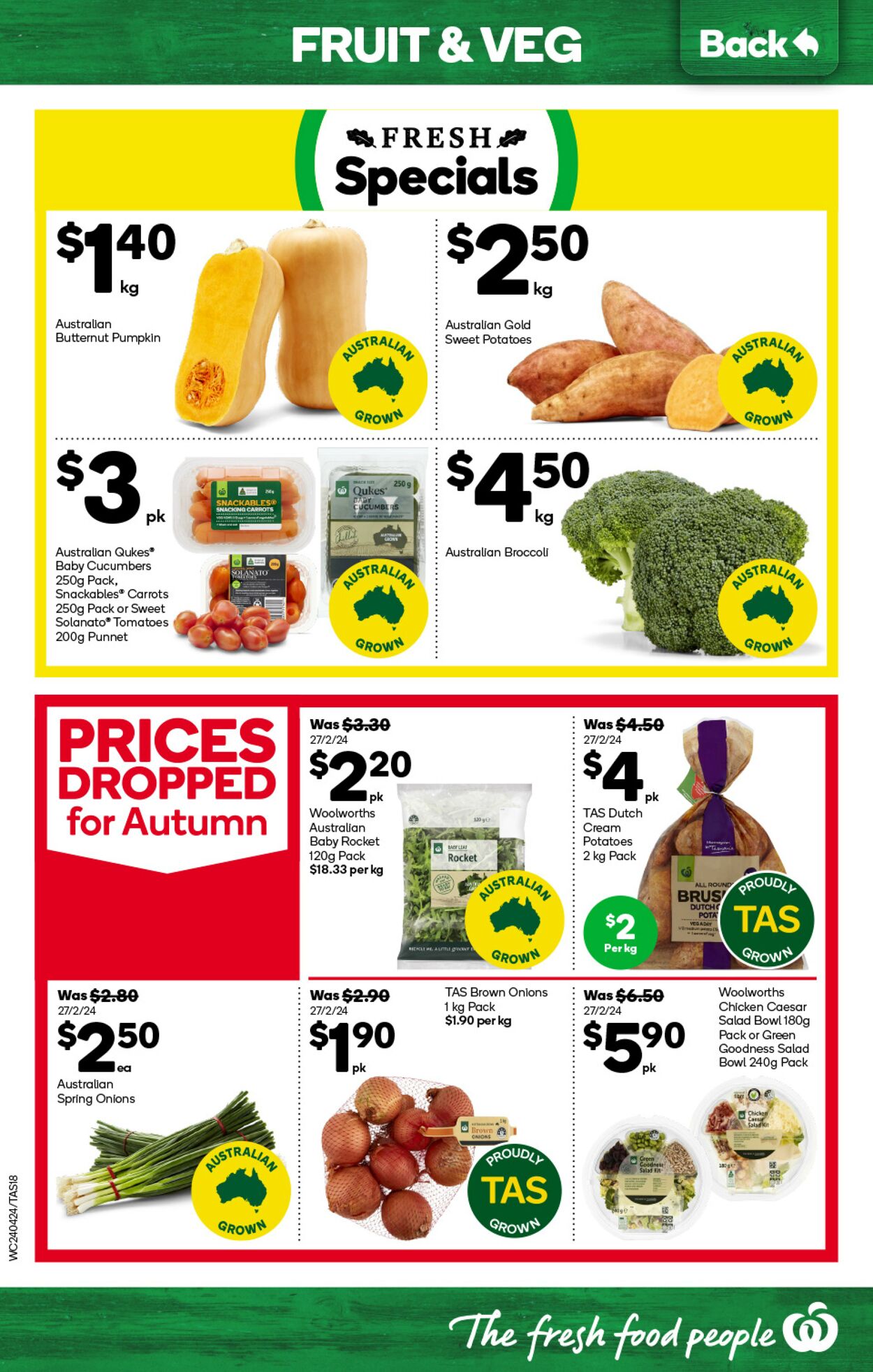 Catalogue Woolworths 24.04.2024 - 30.04.2024