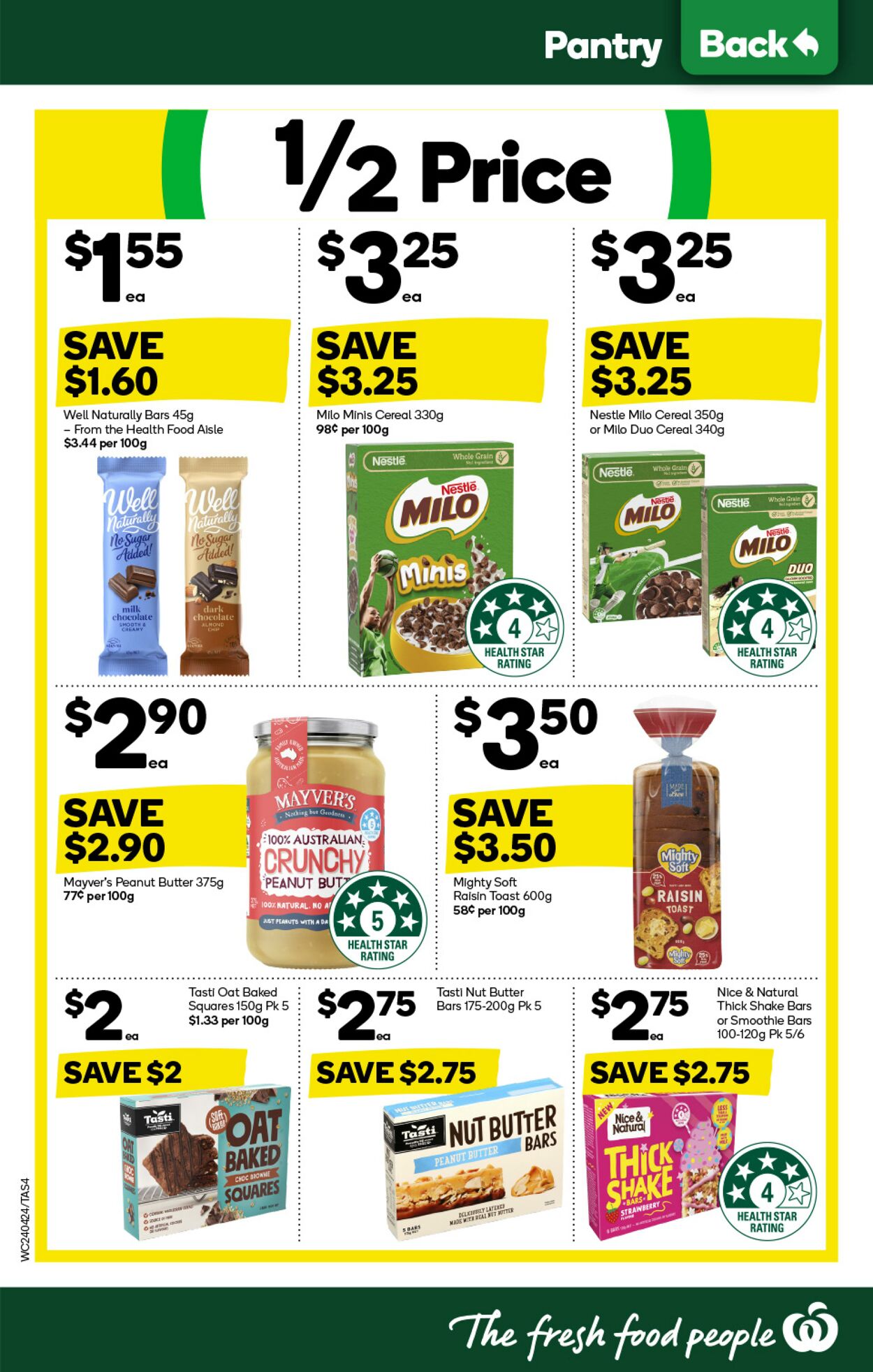Catalogue Woolworths 24.04.2024 - 30.04.2024