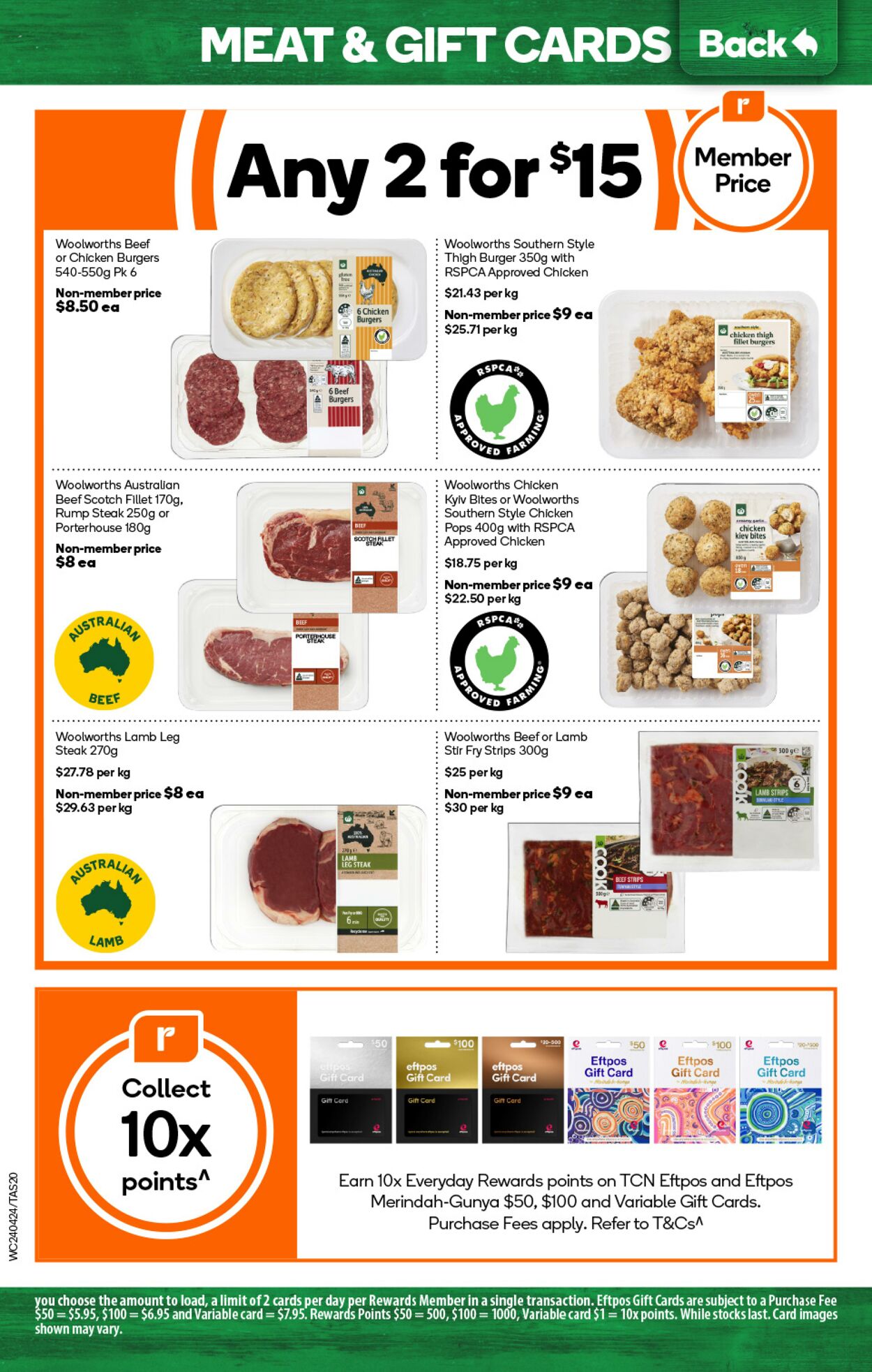 Catalogue Woolworths 24.04.2024 - 30.04.2024