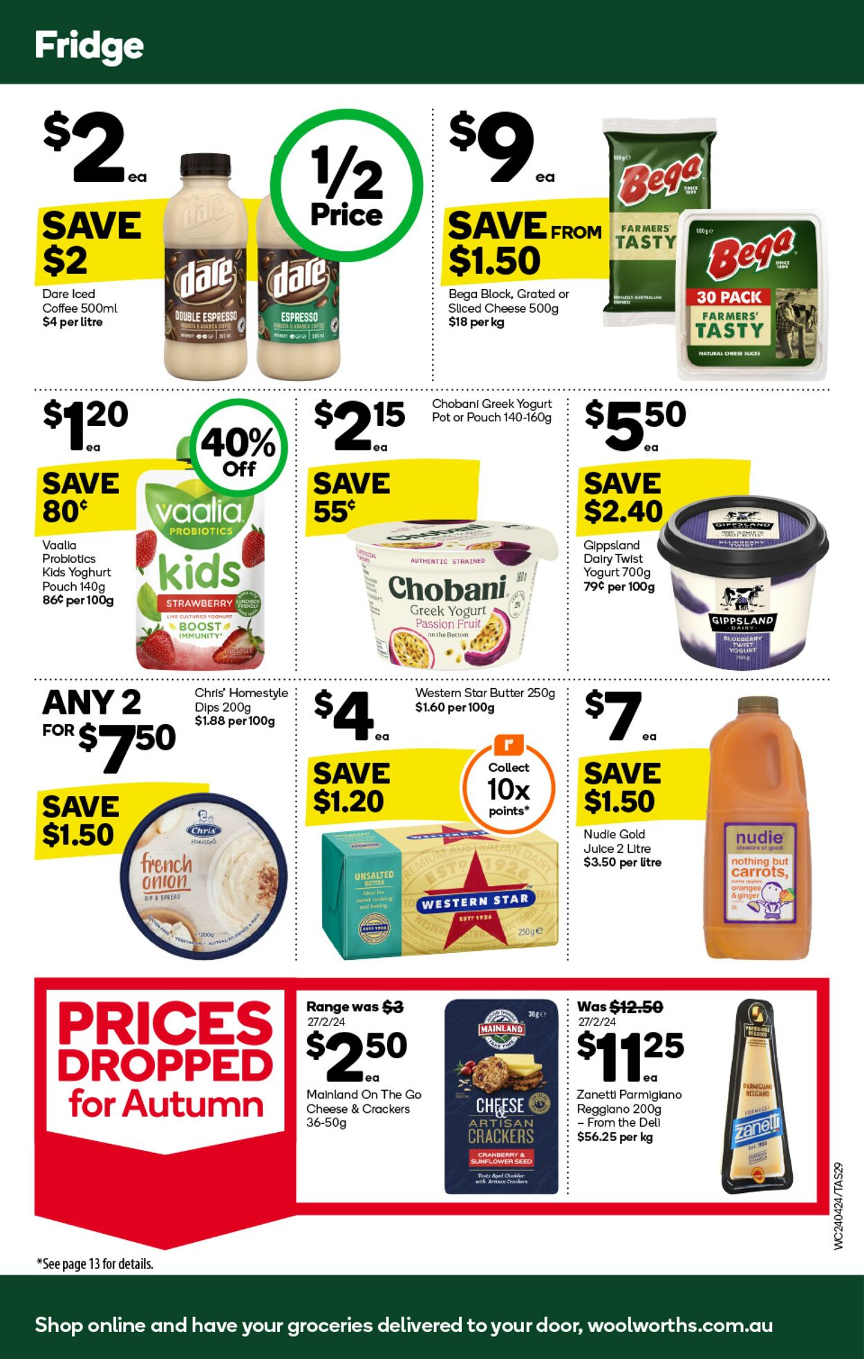 Catalogue Woolworths 24.04.2024 - 30.04.2024