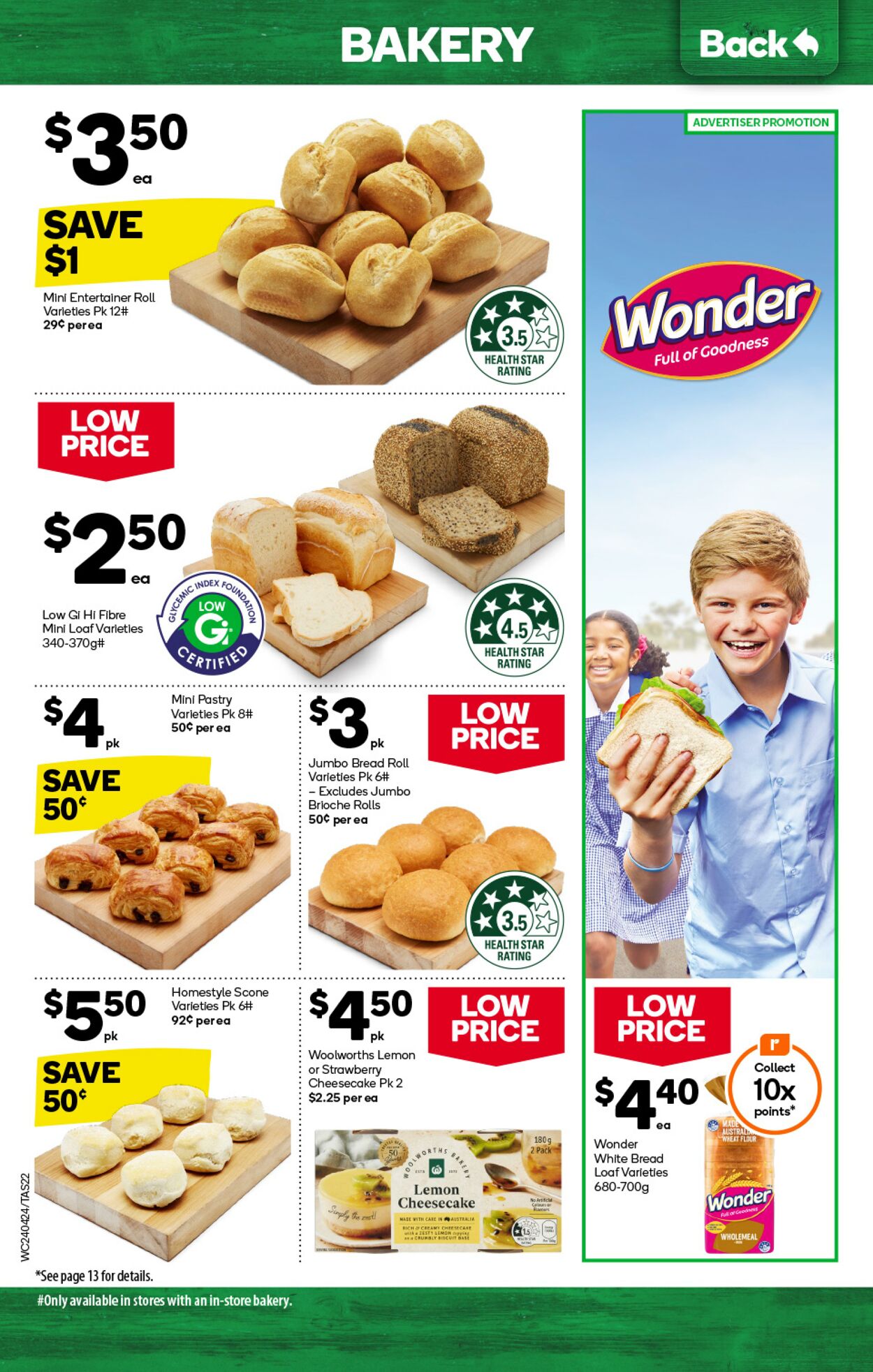 Catalogue Woolworths 24.04.2024 - 30.04.2024