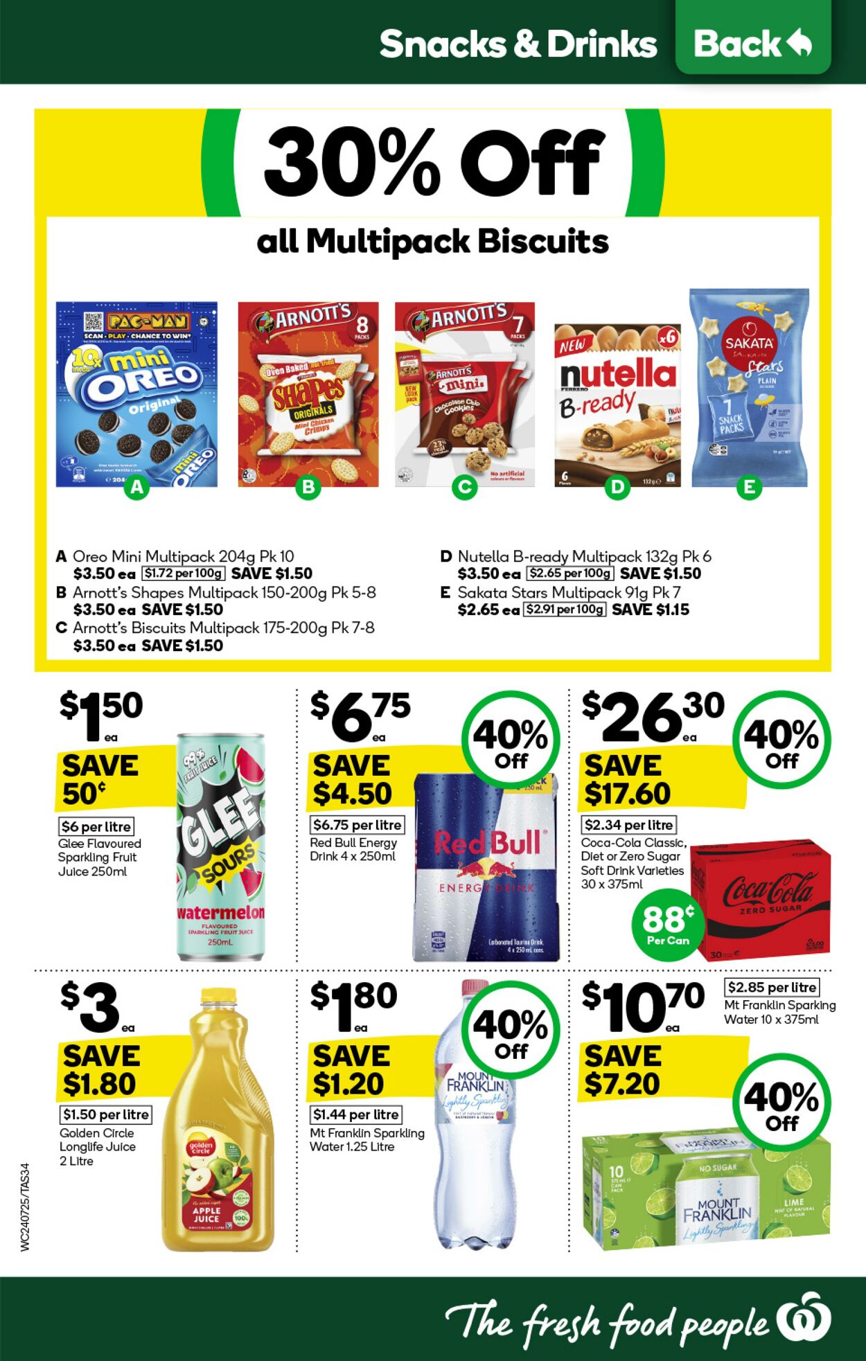 Catalogue Woolworths 24.07.2024 - 30.07.2024