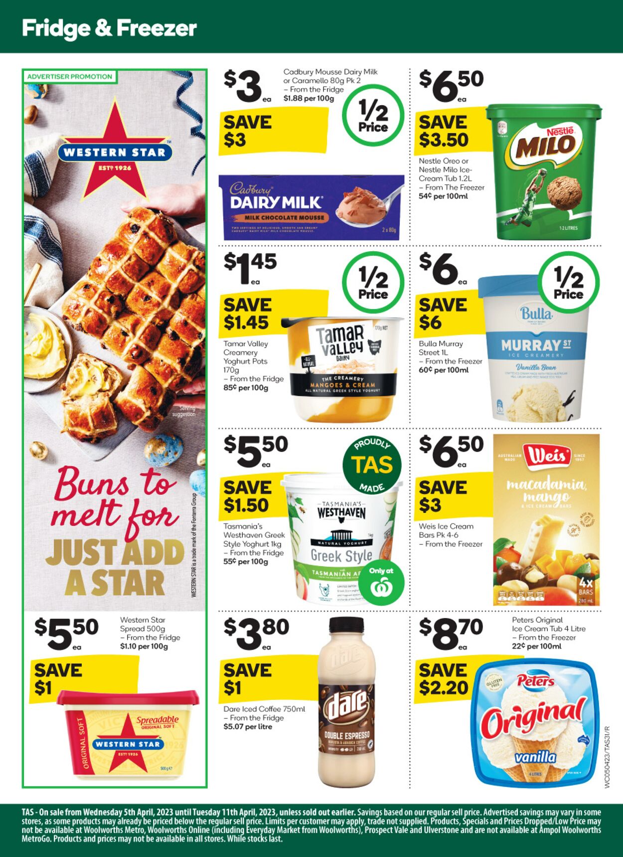 Catalogue Woolworths 05.04.2023 - 11.04.2023