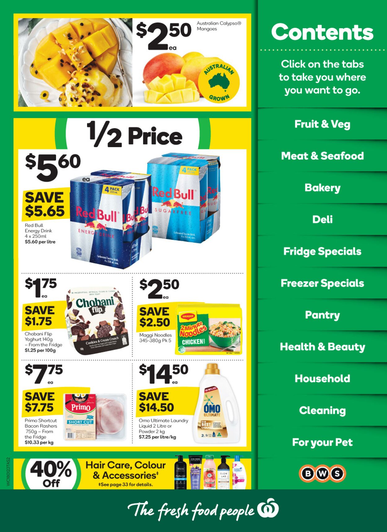 Catalogue Woolworths 18.01.2023 - 24.01.2023