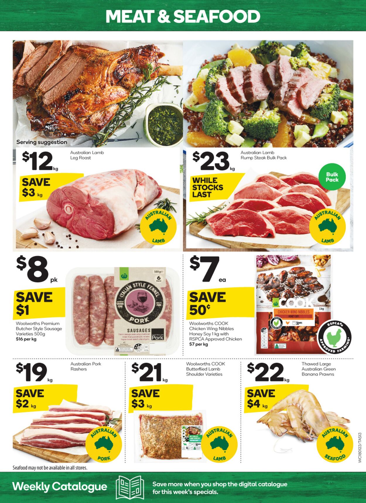 Catalogue Woolworths 18.01.2023 - 24.01.2023