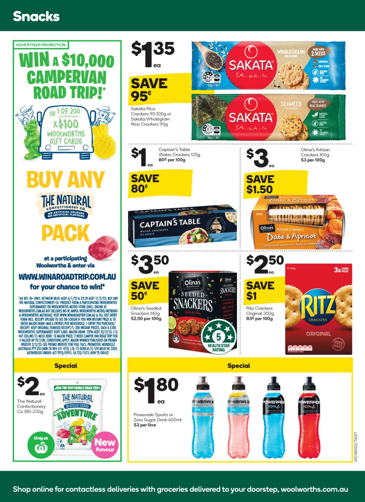 Catalogue Woolworths 18.01.2023 - 24.01.2023