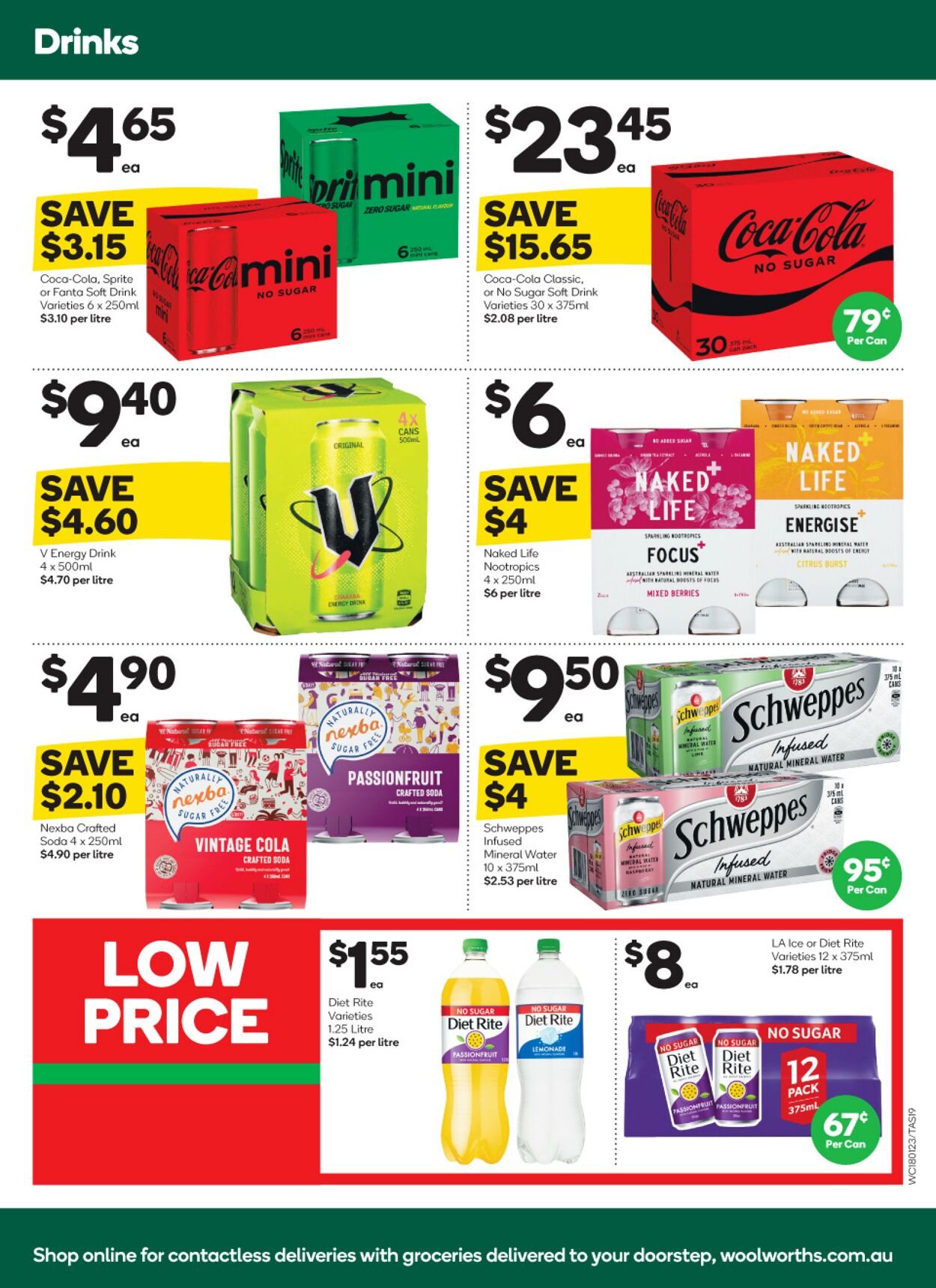 Catalogue Woolworths 18.01.2023 - 24.01.2023