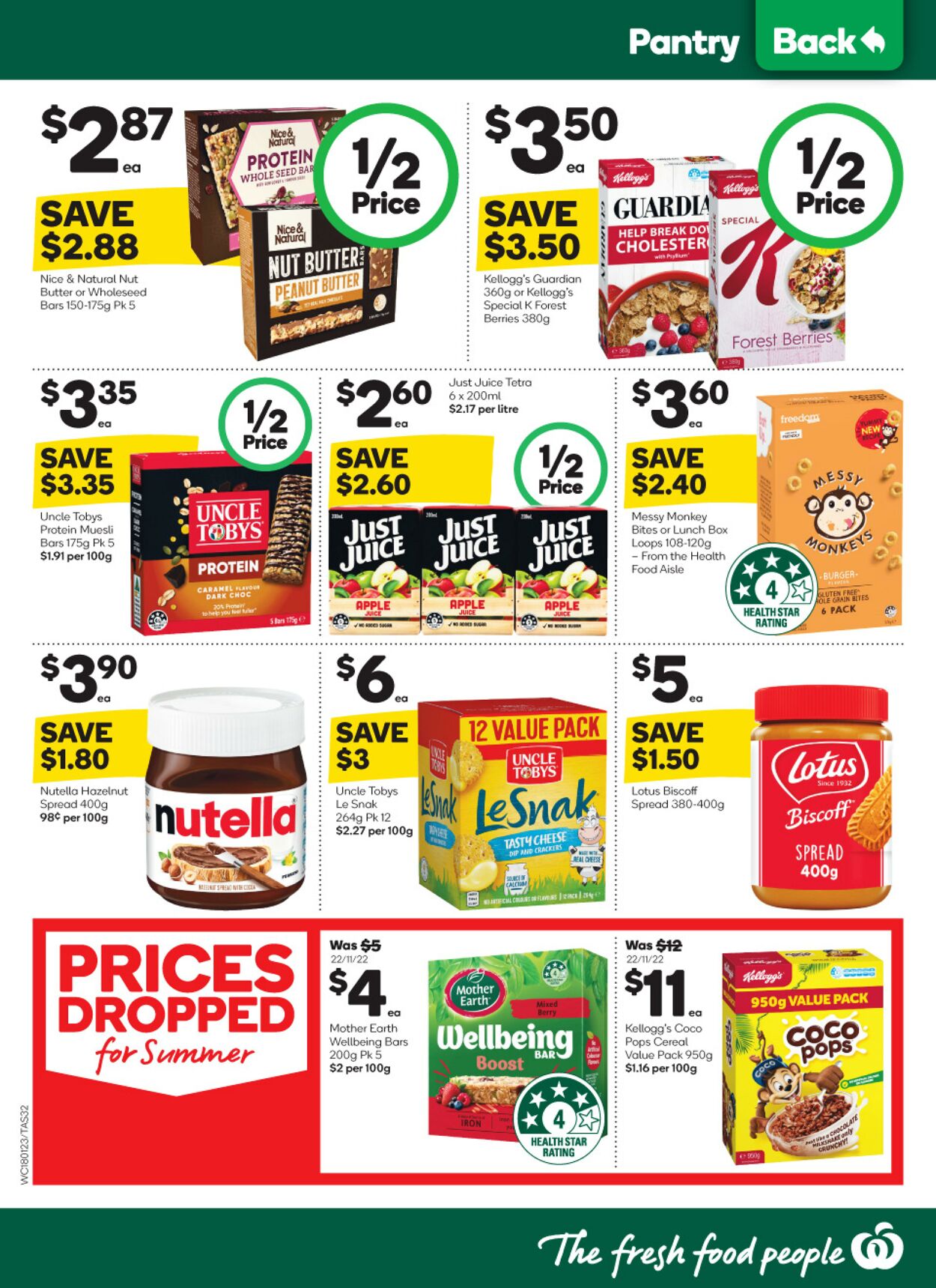 Catalogue Woolworths 18.01.2023 - 24.01.2023