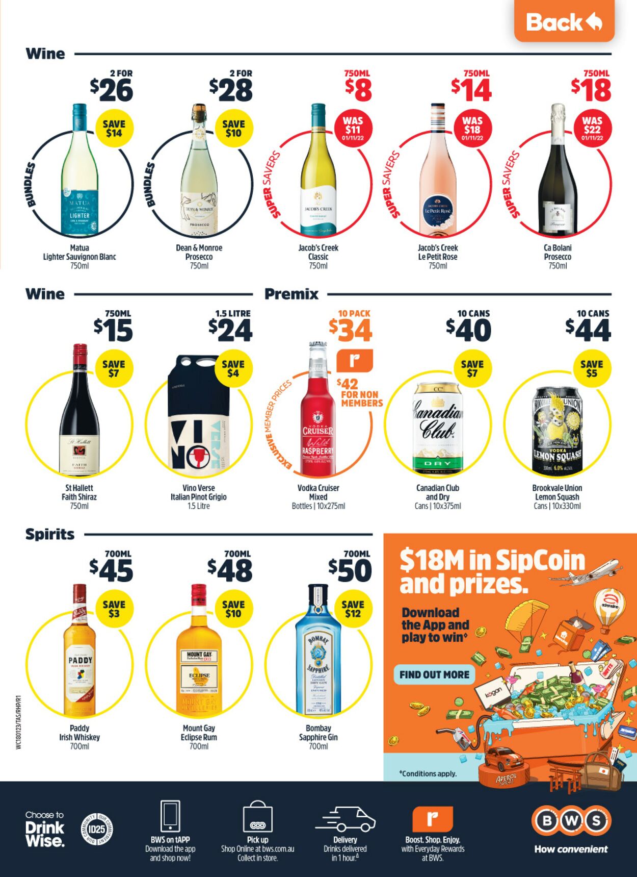 Catalogue Woolworths 18.01.2023 - 24.01.2023