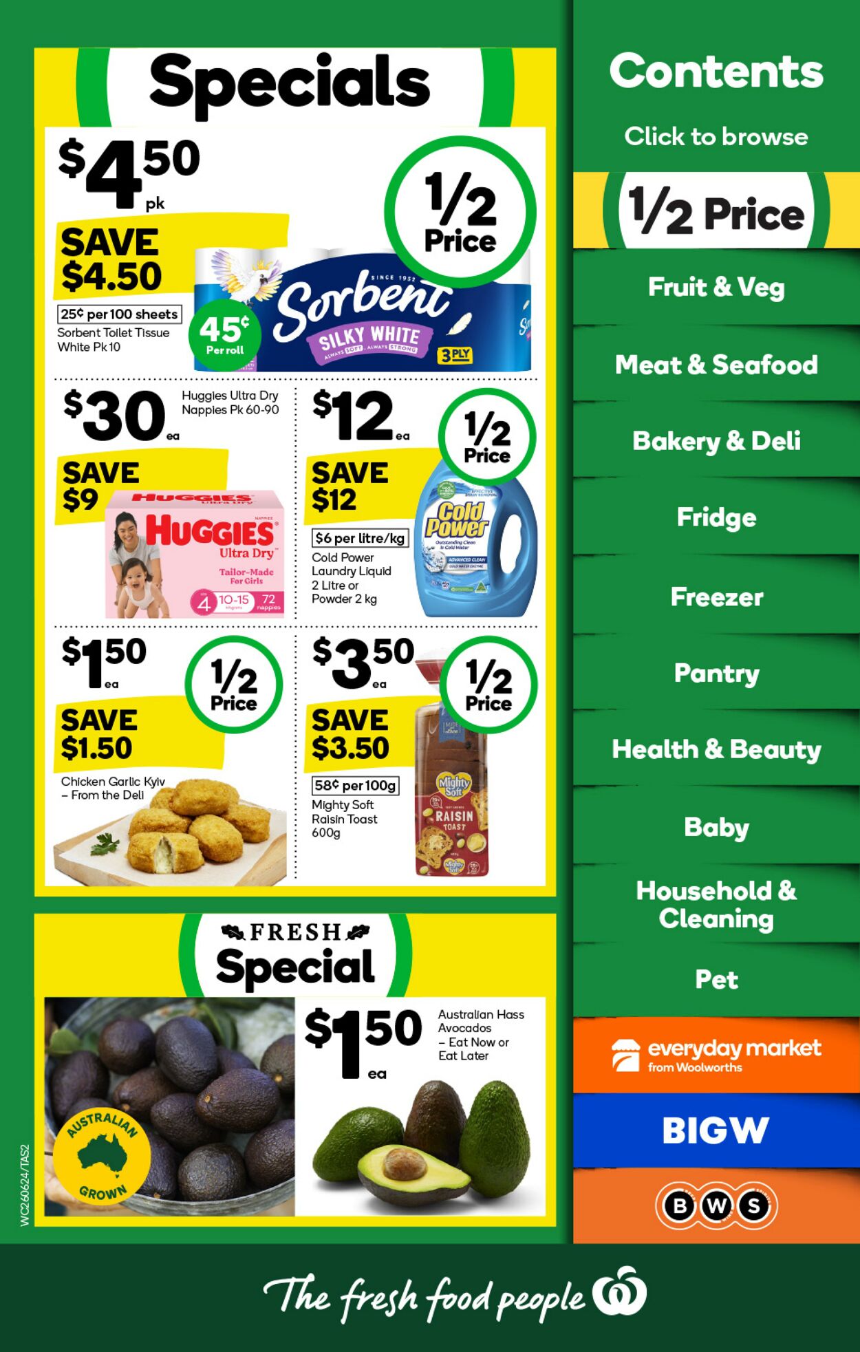 Catalogue Woolworths 26.06.2024 - 02.07.2024