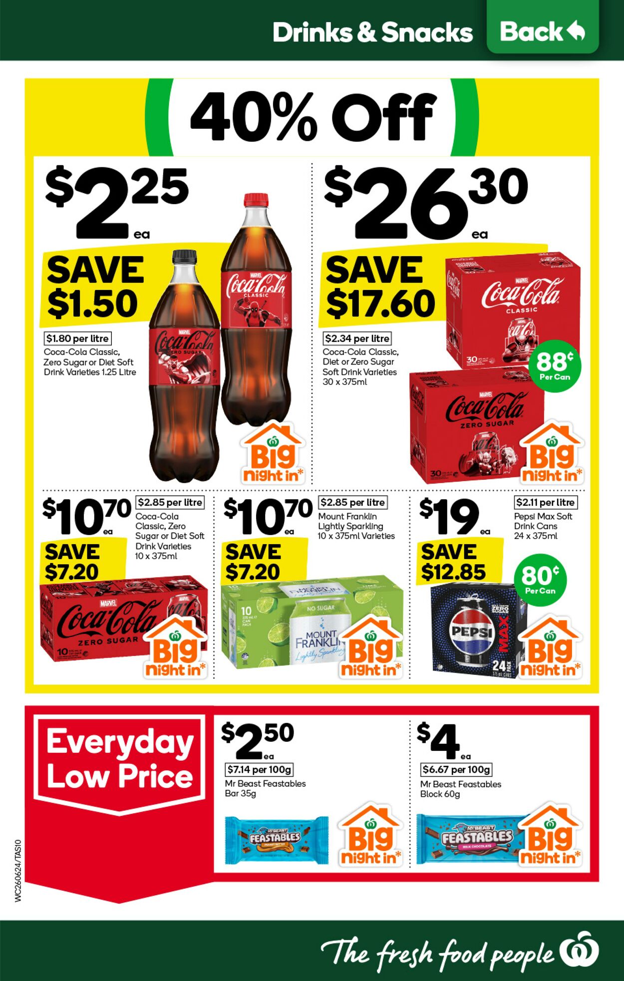 Catalogue Woolworths 26.06.2024 - 02.07.2024